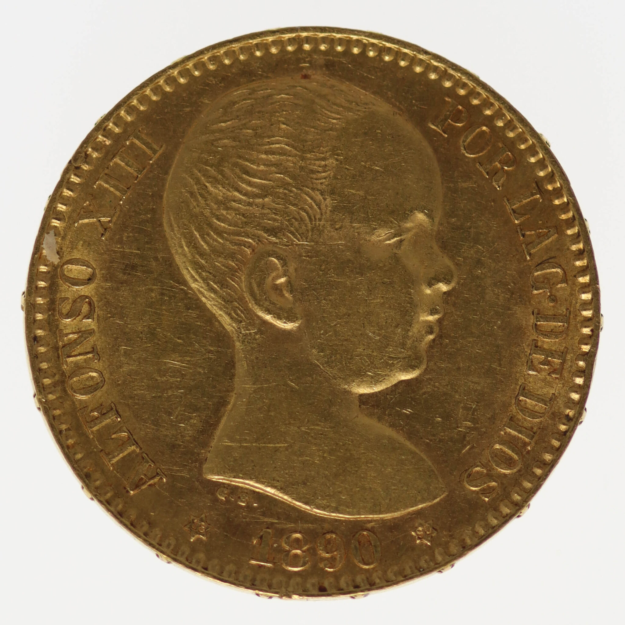 spanien - Spanien Alfonso XIII. 20 Pesetas 1890 / 18-90
