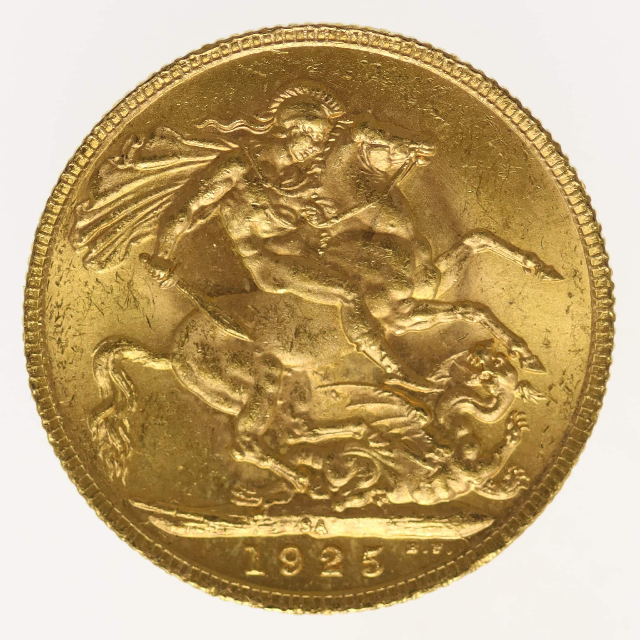 suedafrika - Südafrika Georg V. Sovereign 1925 SA