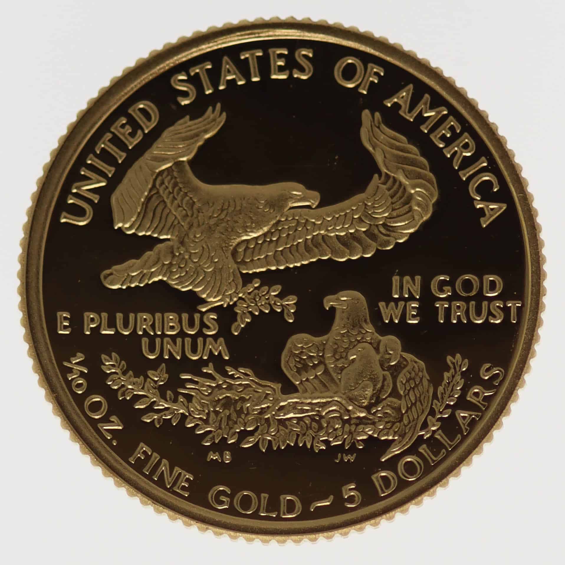usa - USA 5 Dollars 1994 American Eagle proof