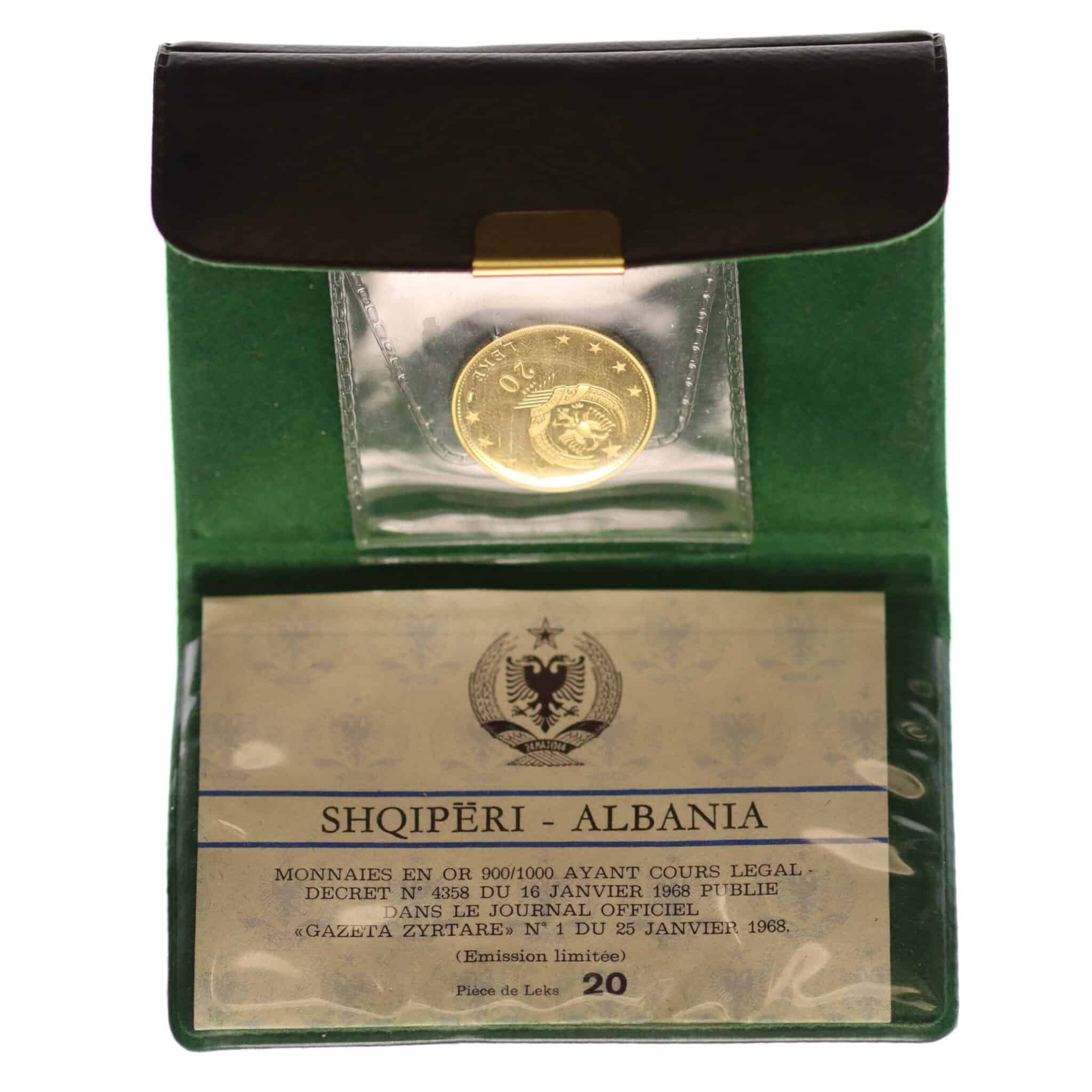 albanien - Albanien 20 Leke 1969