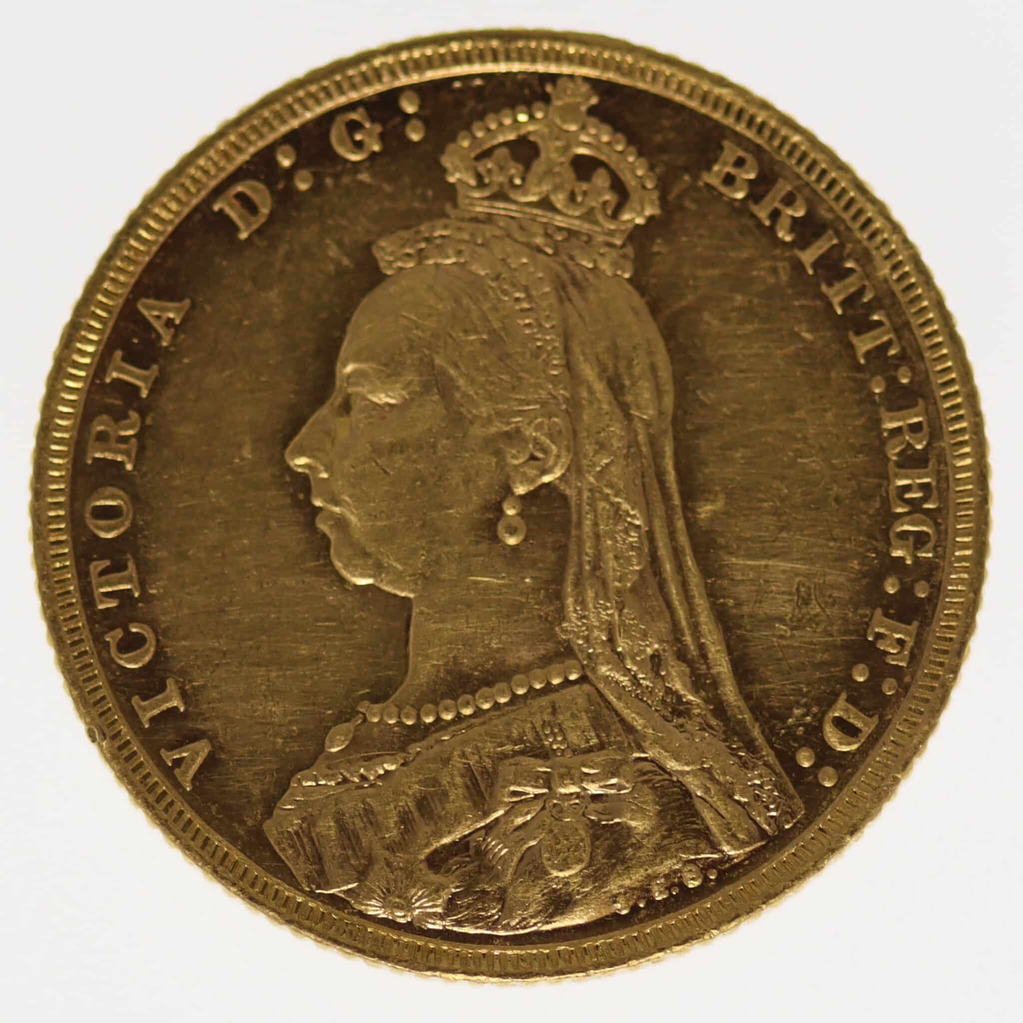 australien - Australien Victoria Sovereign 1889 M