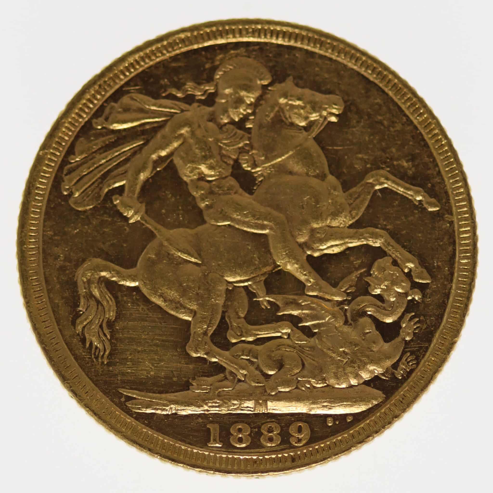 australien - Australien Victoria Sovereign 1889 M