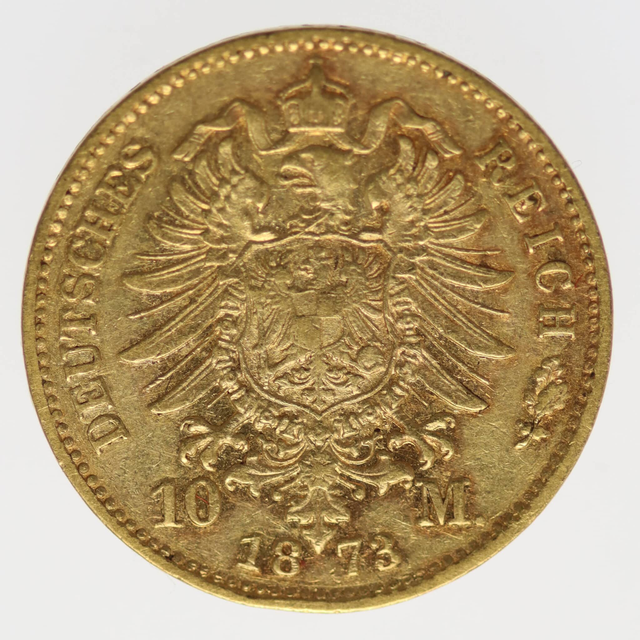 deutsches-kaiserreich-ab-1871 - Bayern Ludwig II. 10 Mark 1873