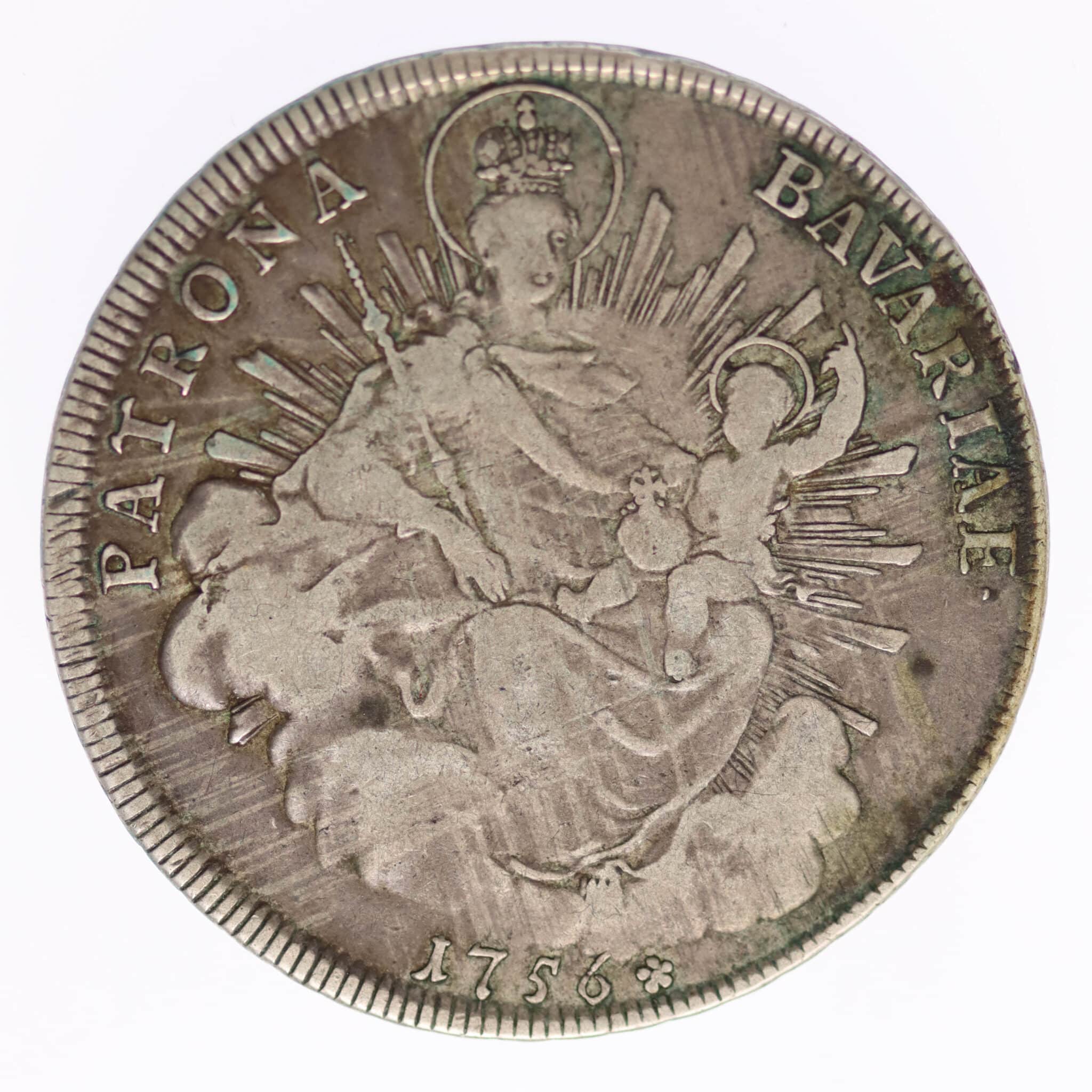 altdeutschland-deutsche-silbermuenzen - Bayern Maximilian III. Joseph Taler 1756