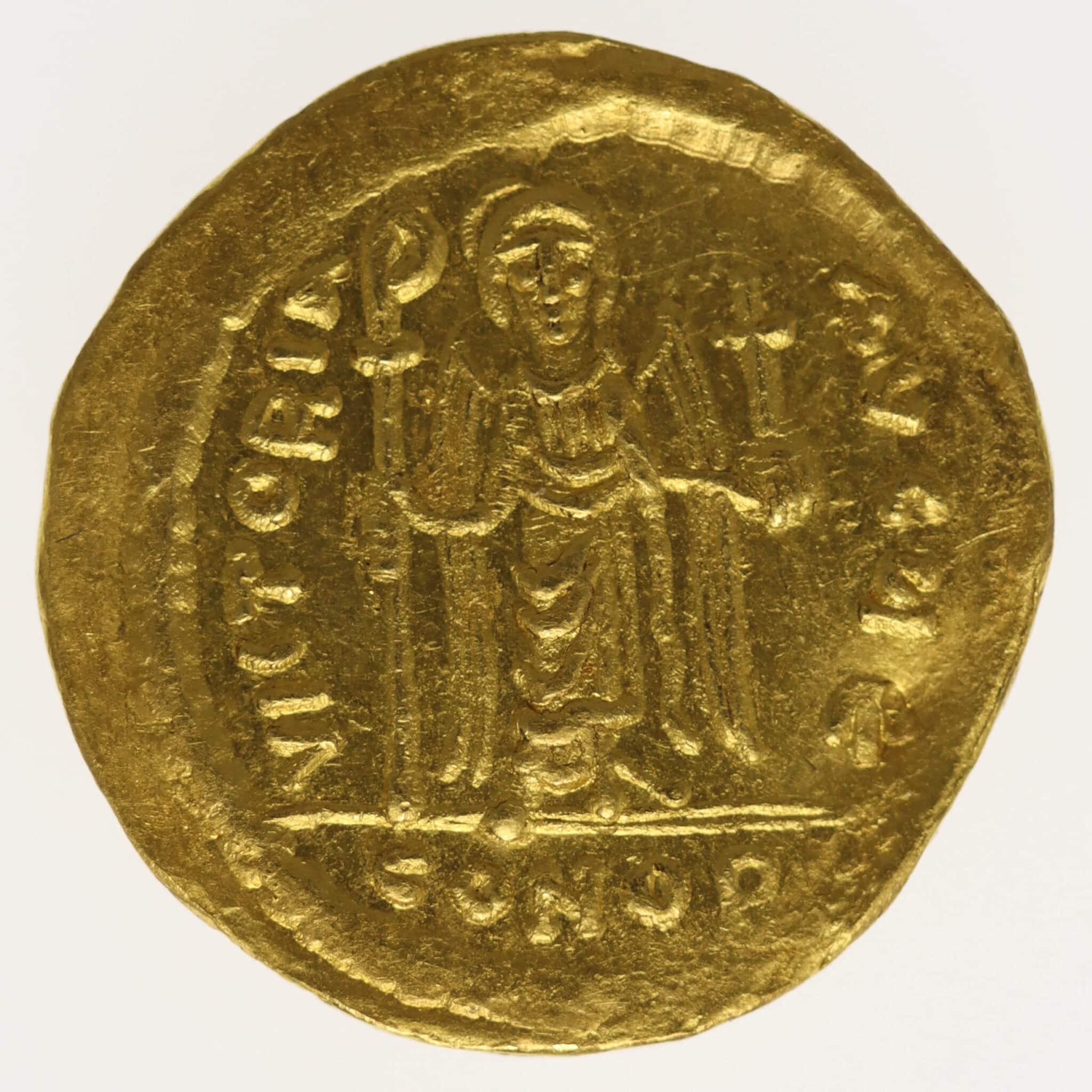 weitere-goldmuenzen - Byzanz Phocas AV Solidus
