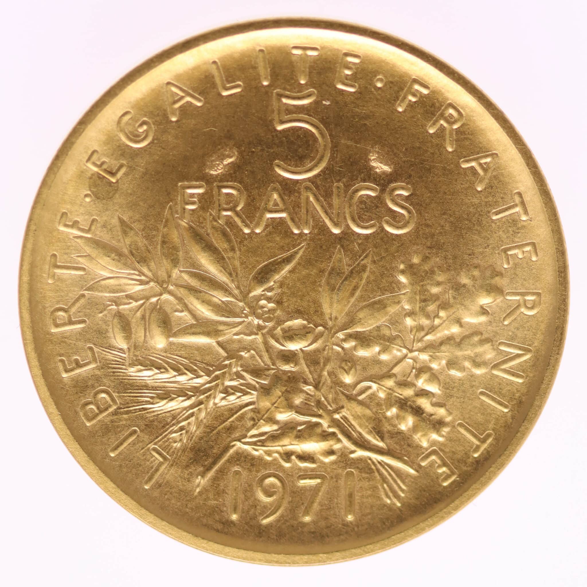 frankreich - Frankreich 5 Francs 1971