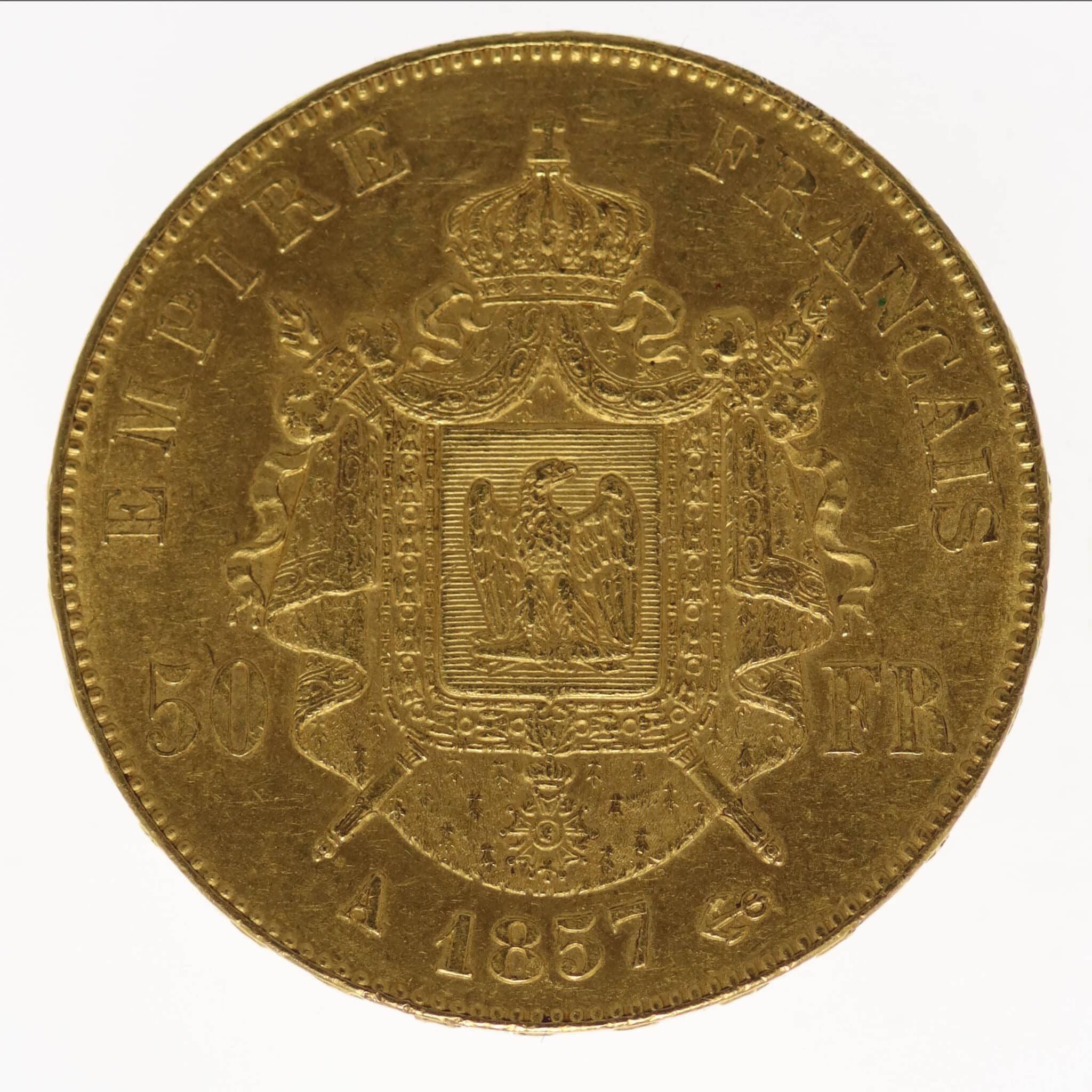 frankreich - Frankreich Napoleon III. 50 Francs 1857 A