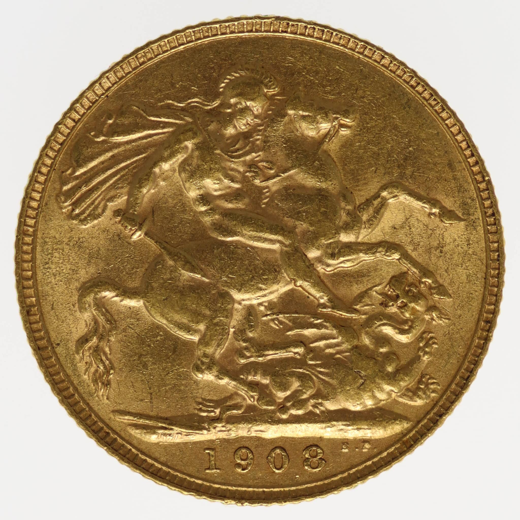 grossbritannien - Großbritannien Edward VII. Sovereign 1908