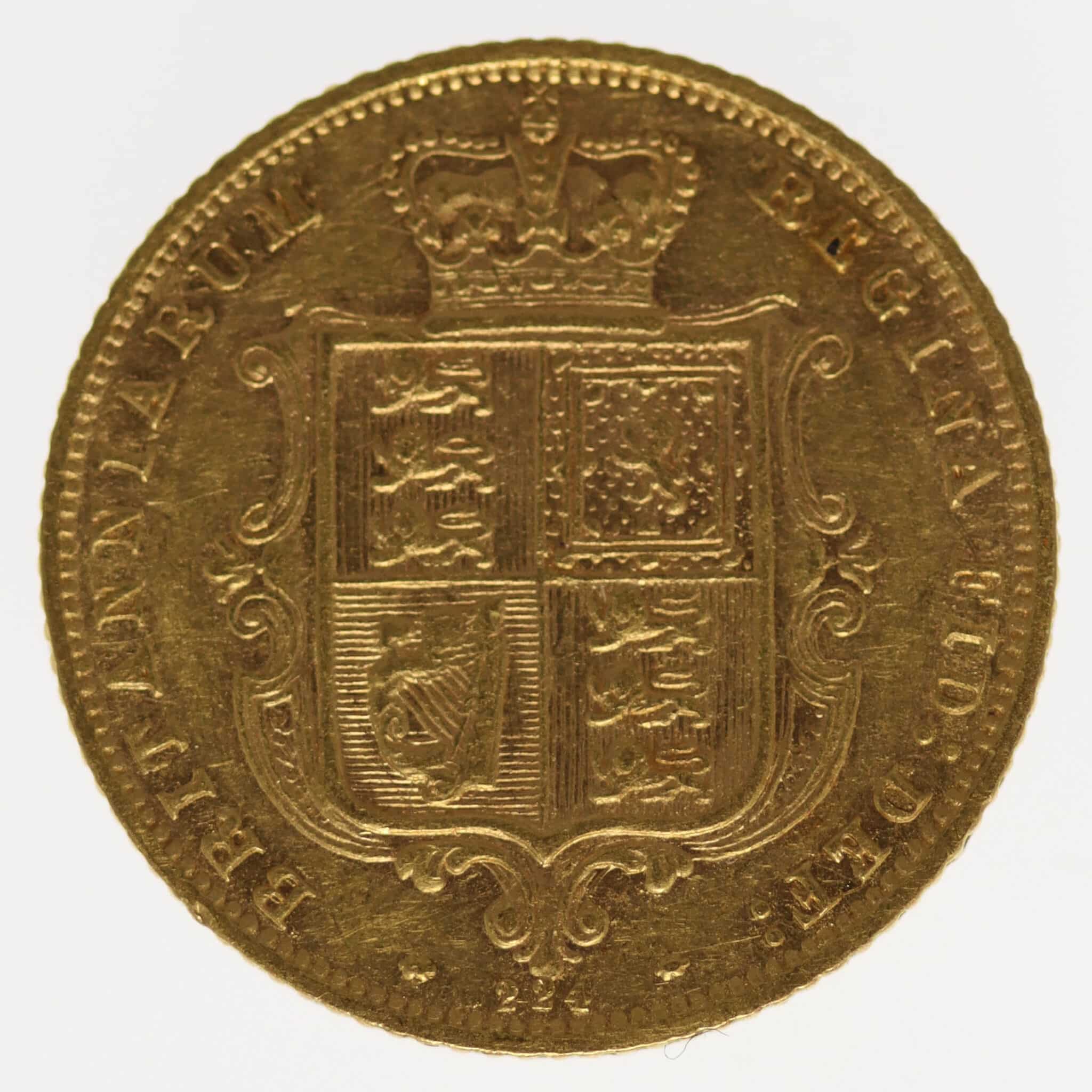 grossbritannien - Großbritannien Victoria 1/2 Sovereign 1873