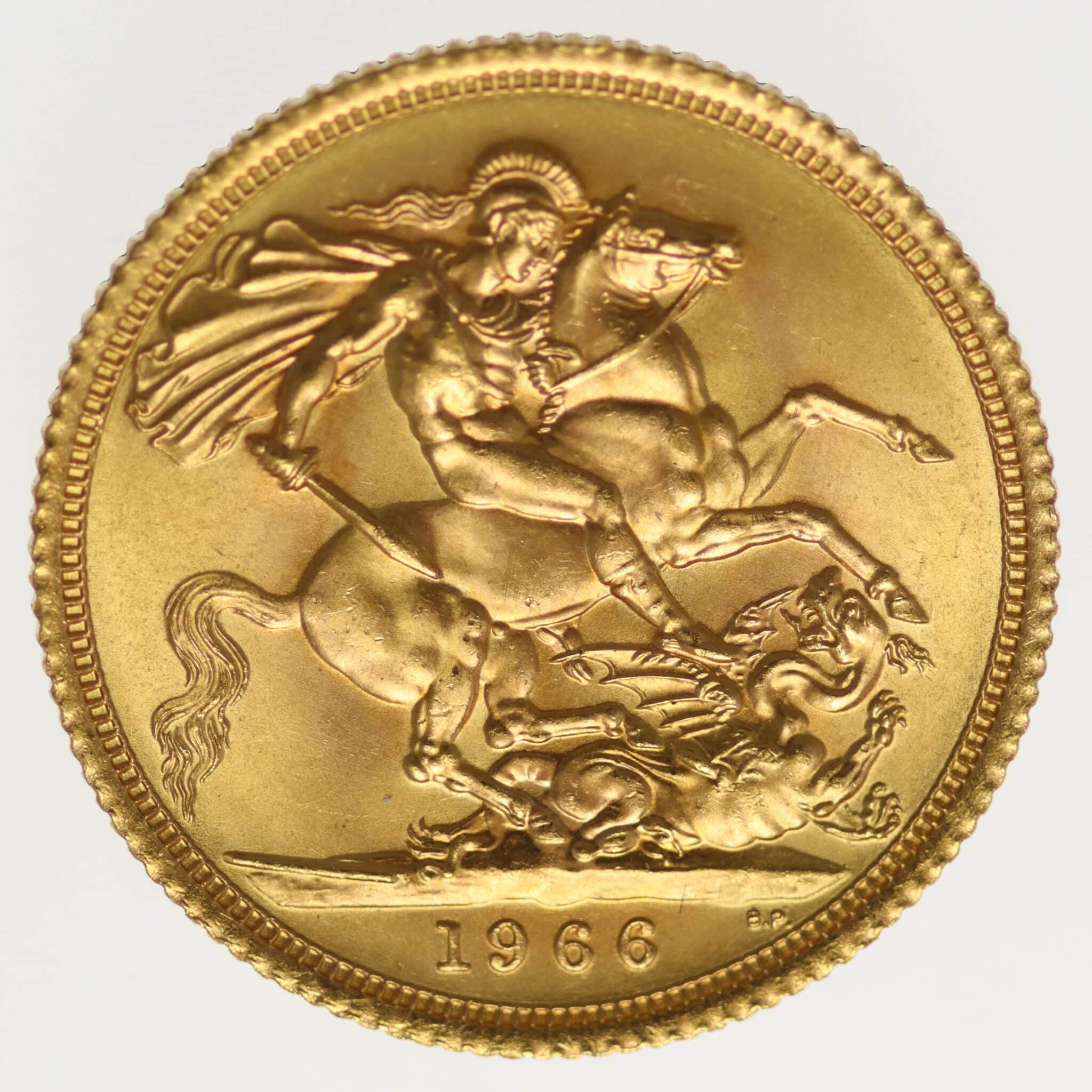 grossbritannien - Großbritannien Elisabeth II. Sovereign 1966