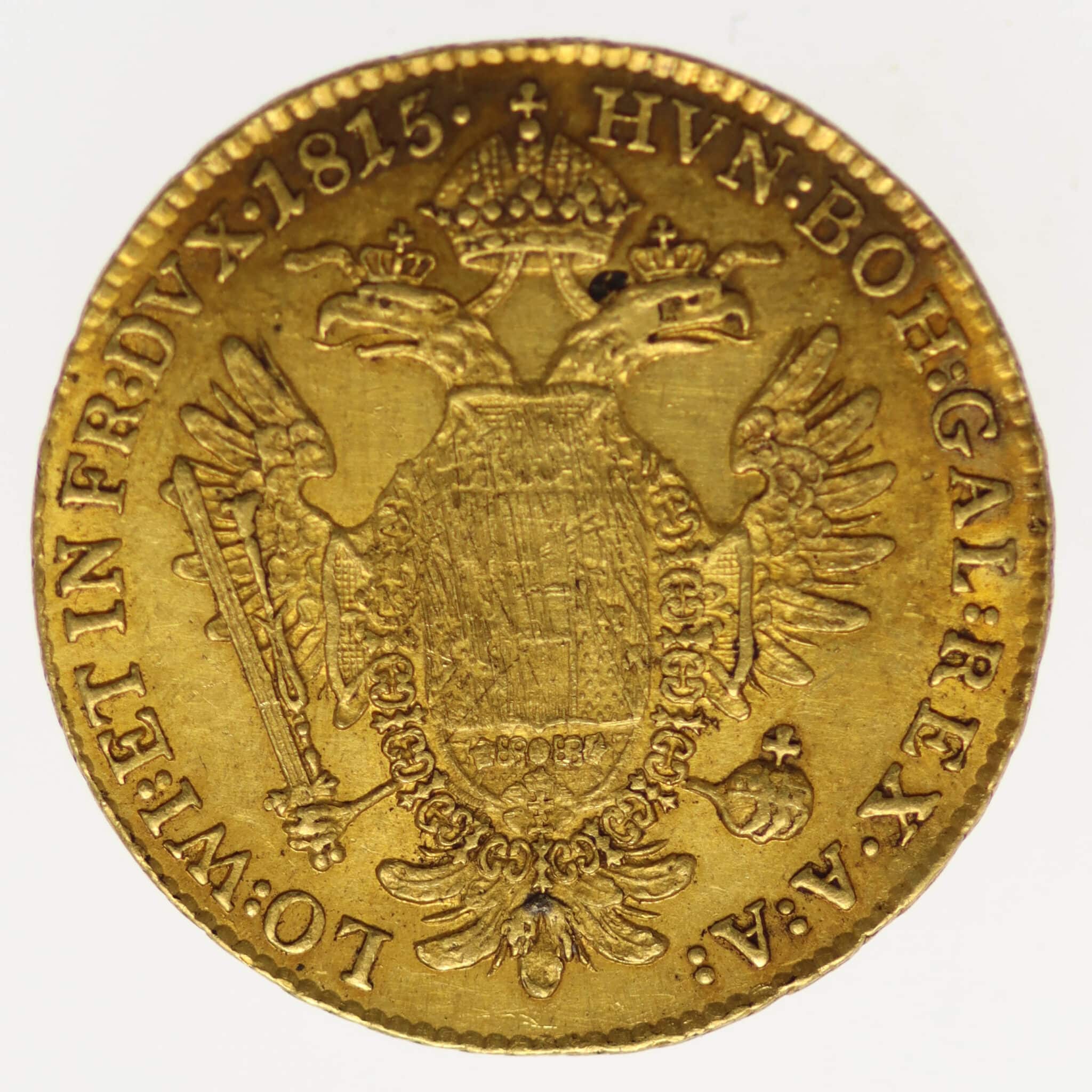 oesterreich - Österreich Kaiserreich Franz I. Dukat 1815 A