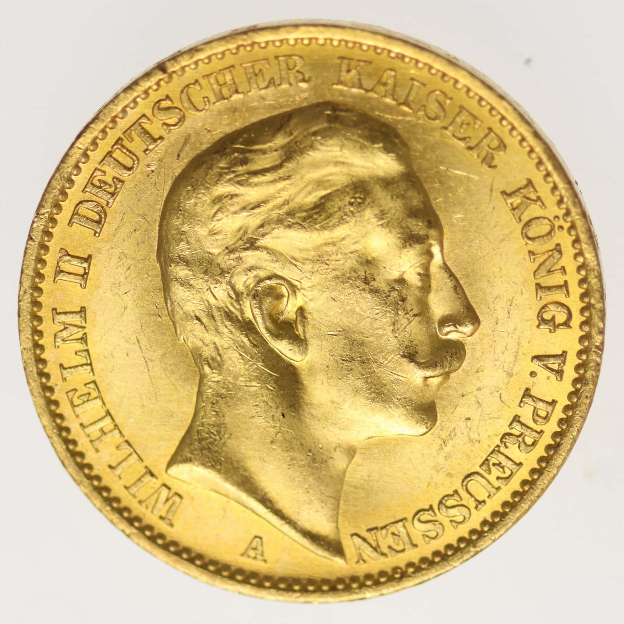 deutsches-kaiserreich-ab-1871 - Preussen Wilhelm II. 20 Mark 1912 A