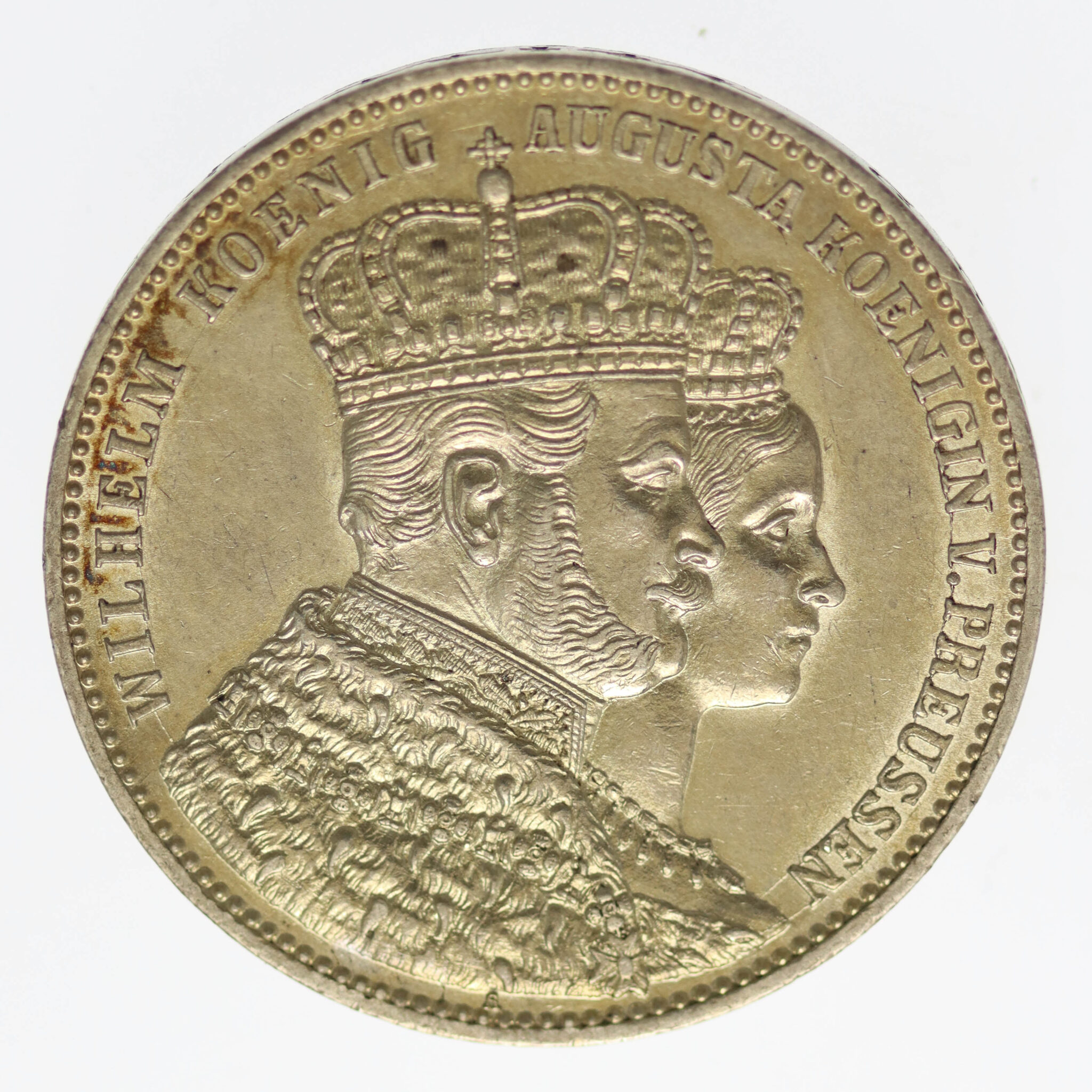 altdeutschland-deutsche-silbermuenzen - Preussen Wilhelm I. Vereinstaler 1861