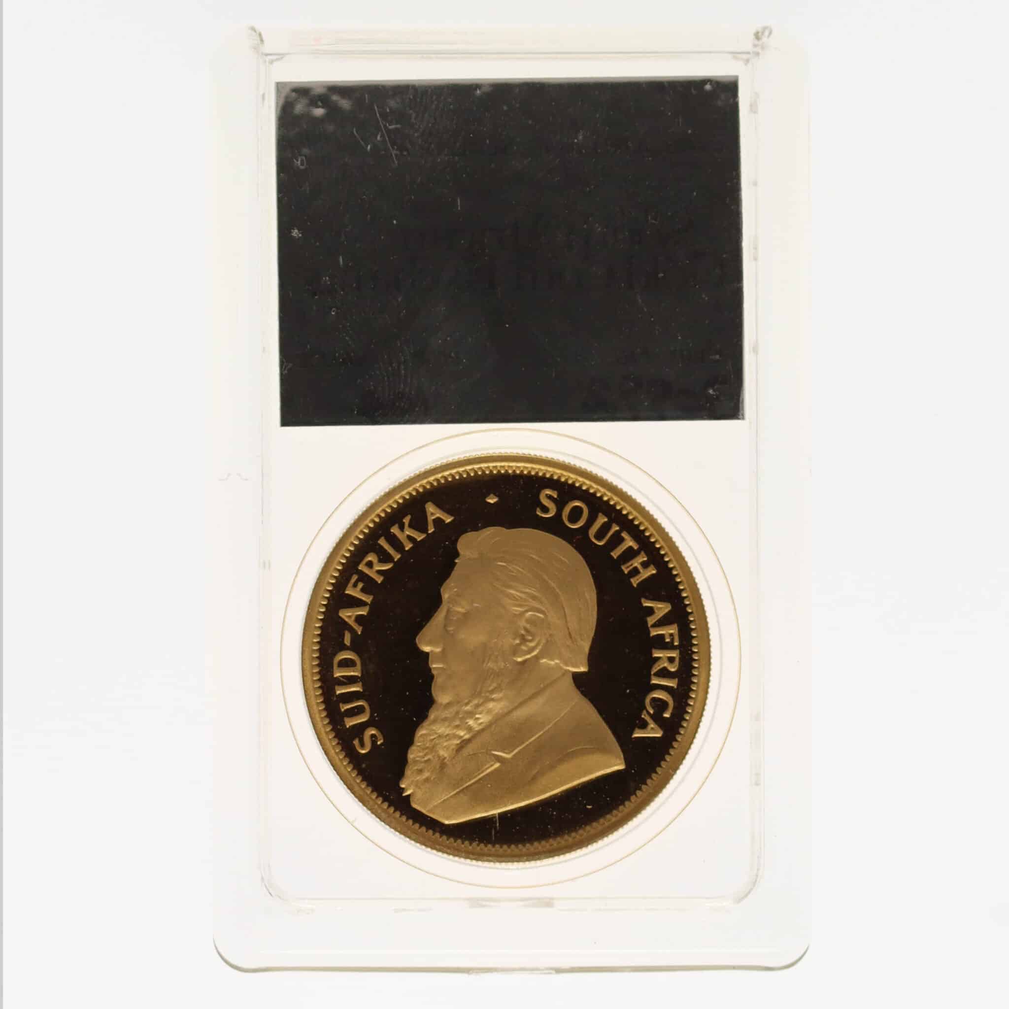 suedafrika - Südafrika Krügerrand 1 Unze 1980 proof