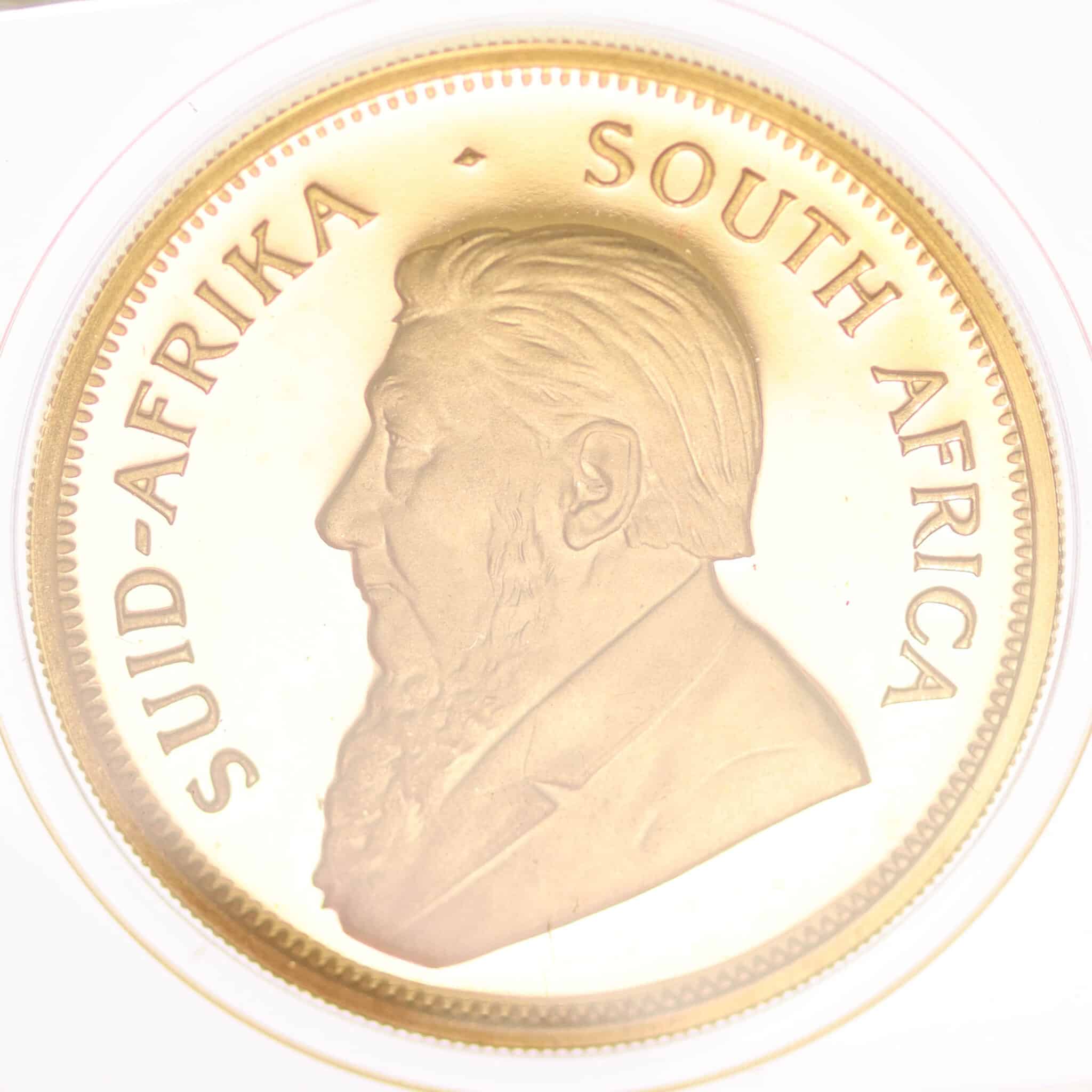 suedafrika - Südafrika Krügerrand 1 Unze 1980 proof