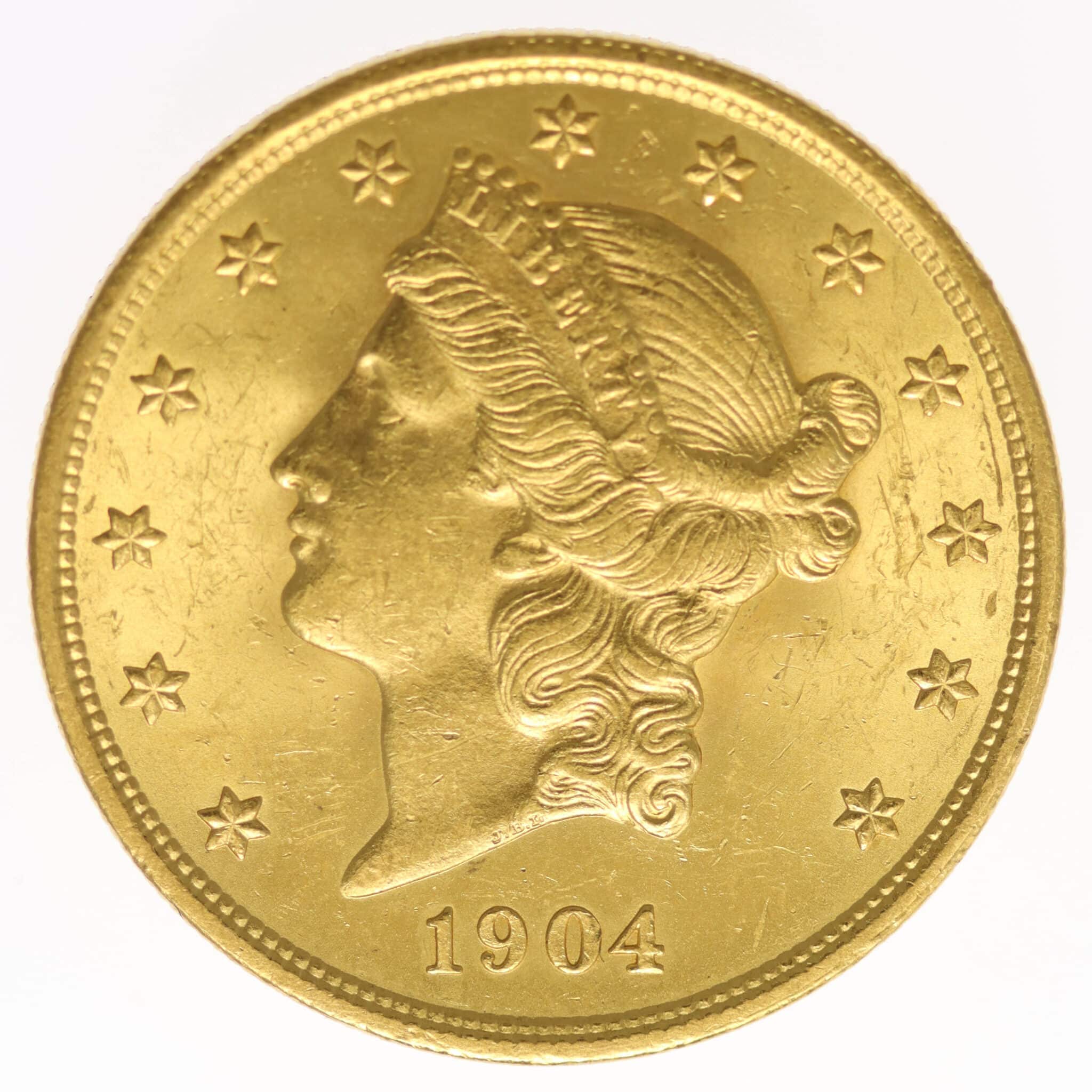 usa - USA 20 Dollars 1904 Liberty / Kopf