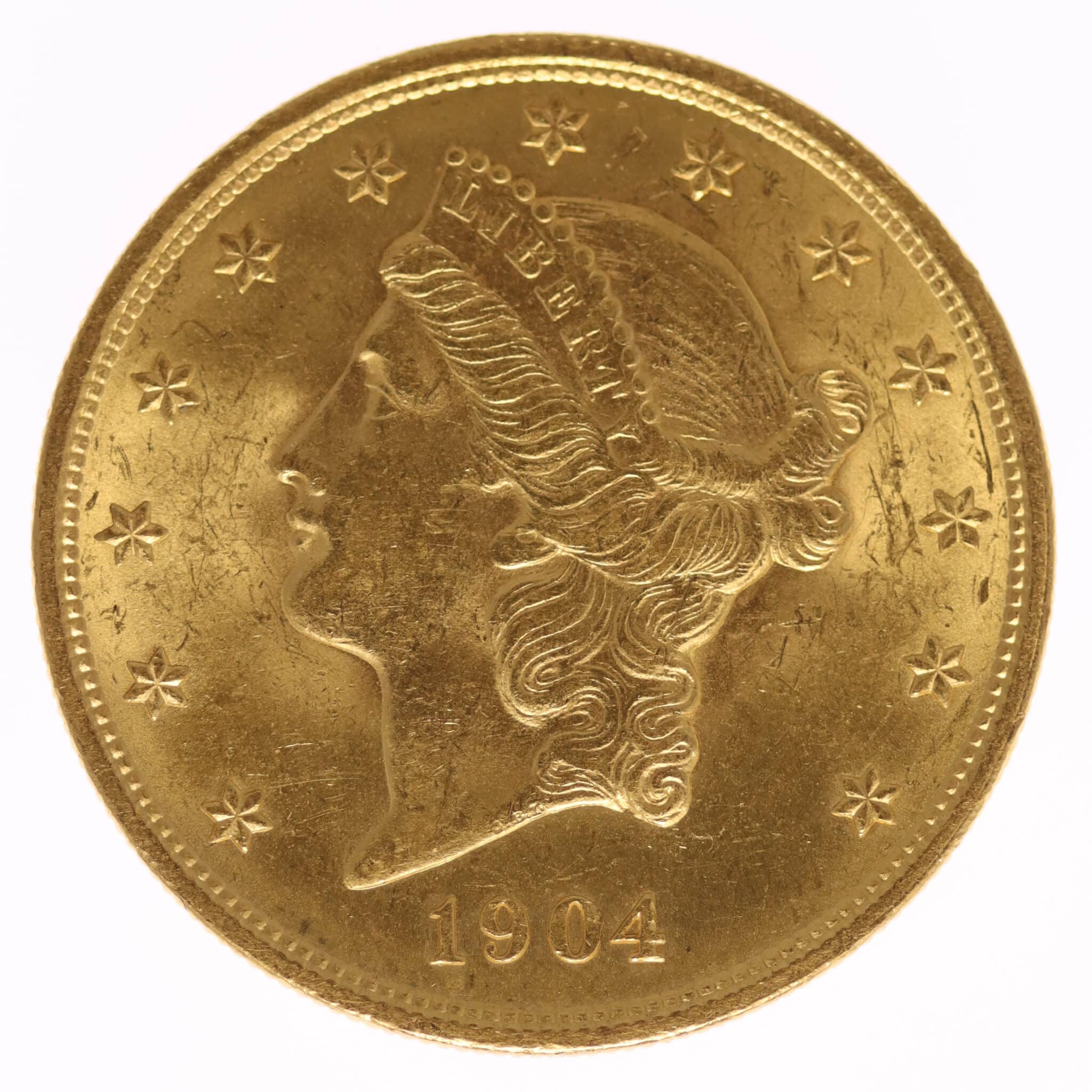 usa - USA 20 Dollars 1904 Liberty / Kopf