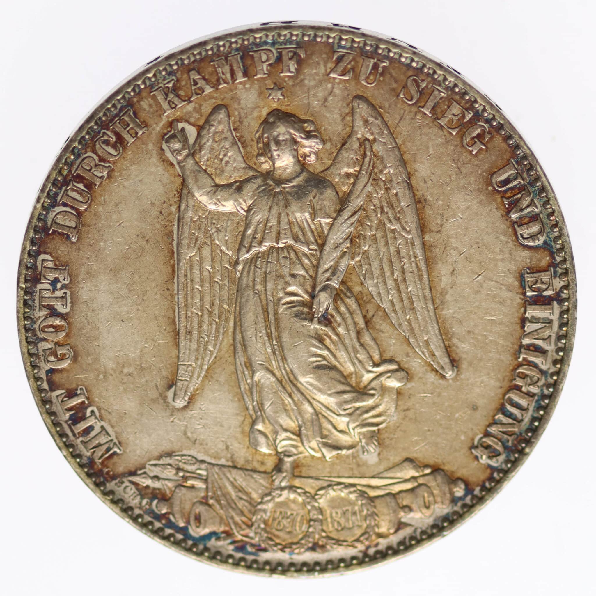 altdeutschland-deutsche-silbermuenzen - Württemberg Karl Vereinstaler 1871