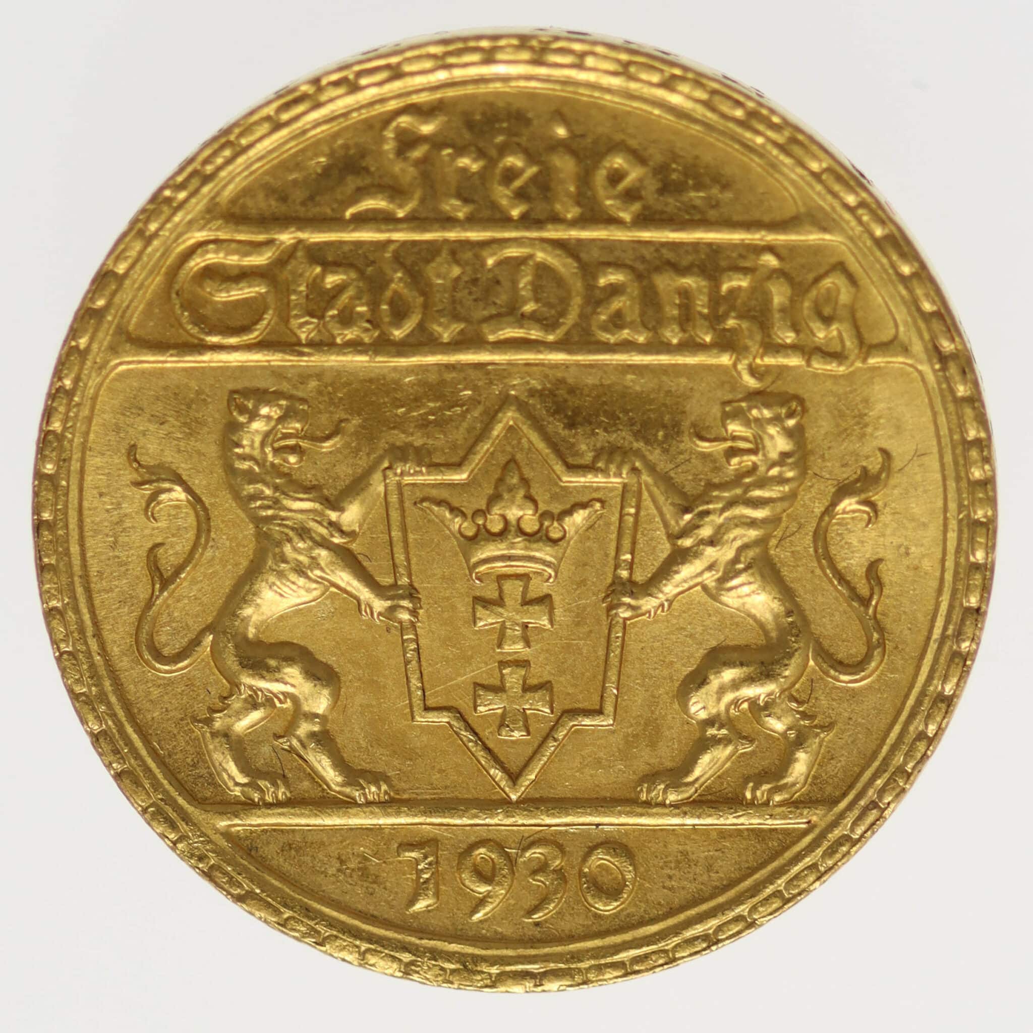 polen - Polen Danzig Freie Stadt 25 Gulden 1930