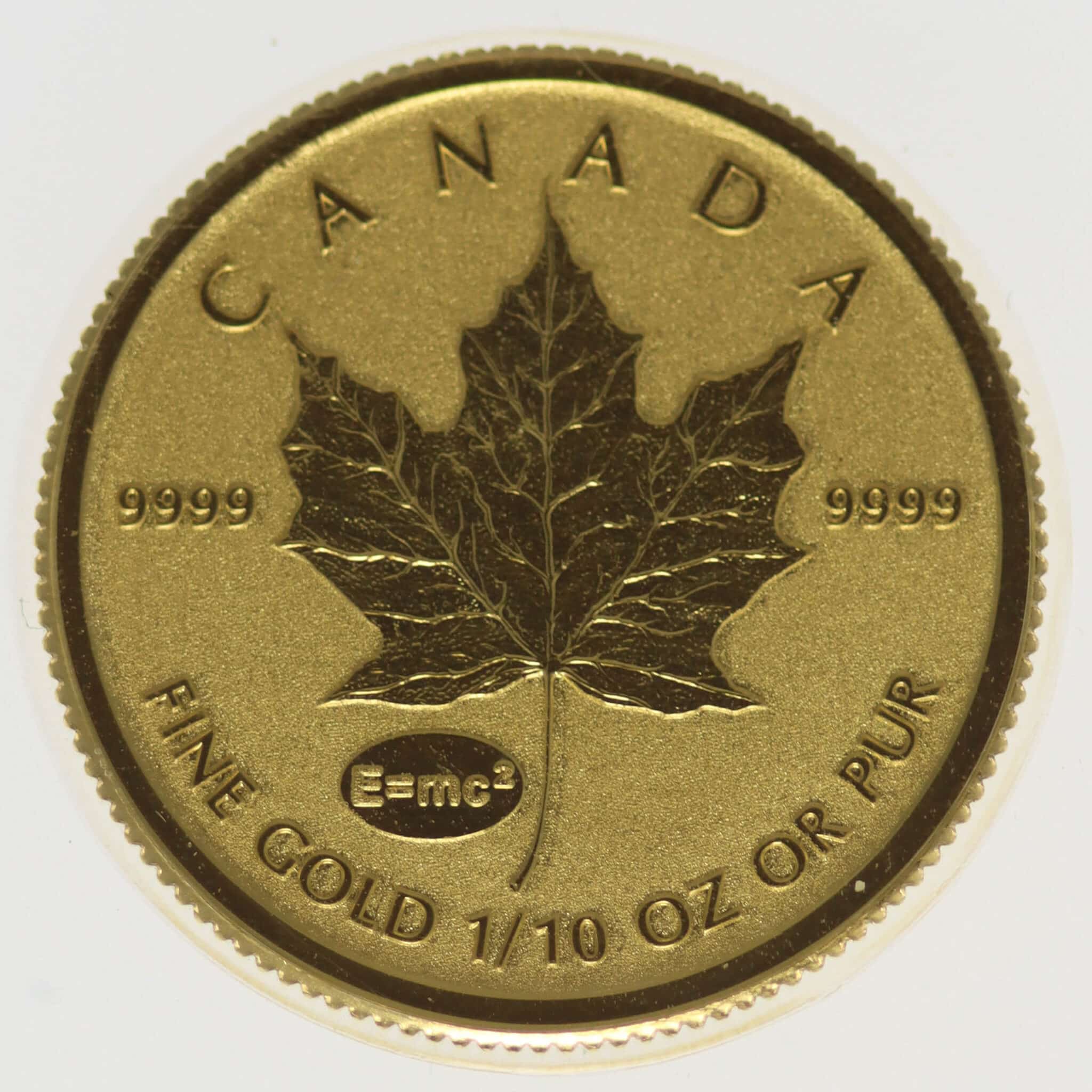 kanada - Kanada 5 Dollars 2015 Maple Leaf 1/10 OZ