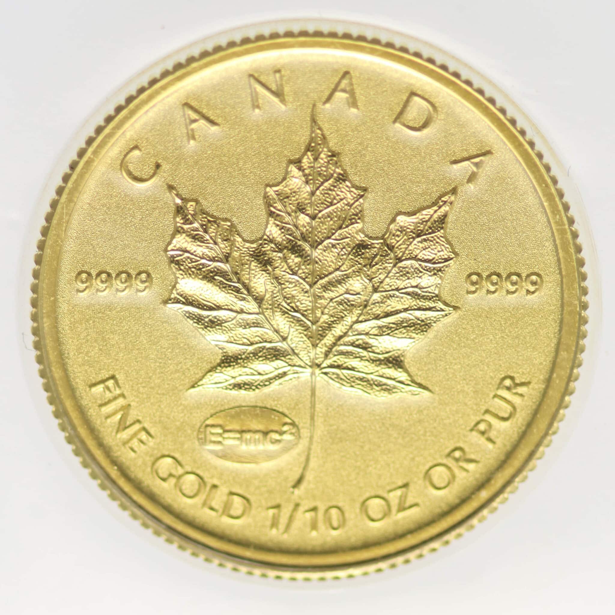 kanada - Kanada 5 Dollars 2015 Maple Leaf 1/10 OZ