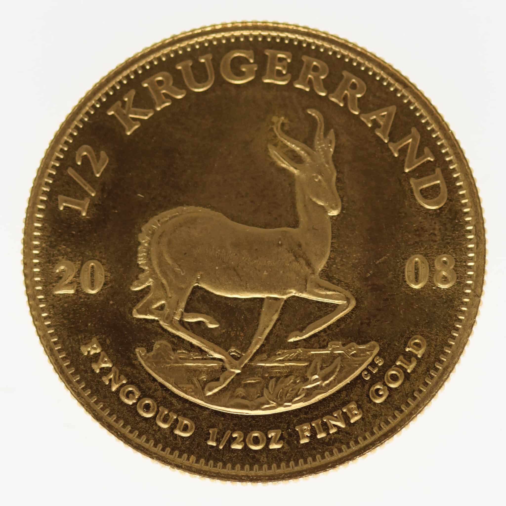 suedafrika - Südafrika Krügerrand 1/2 Unze 2008