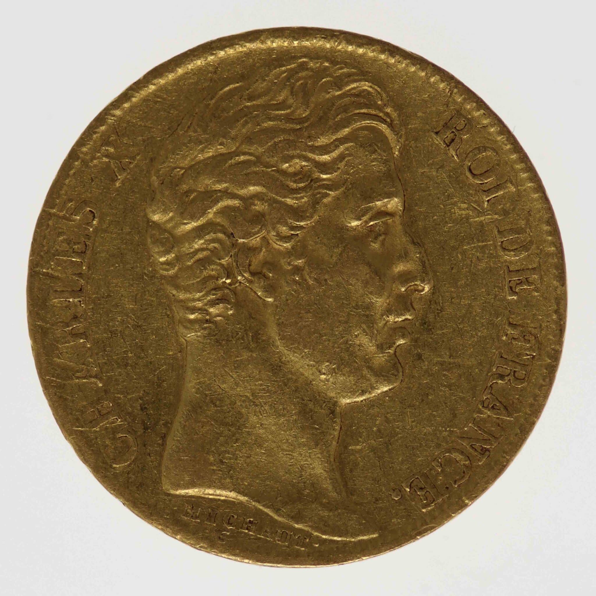 frankreich - Frankreich Charles X. 20 Francs 1828 A