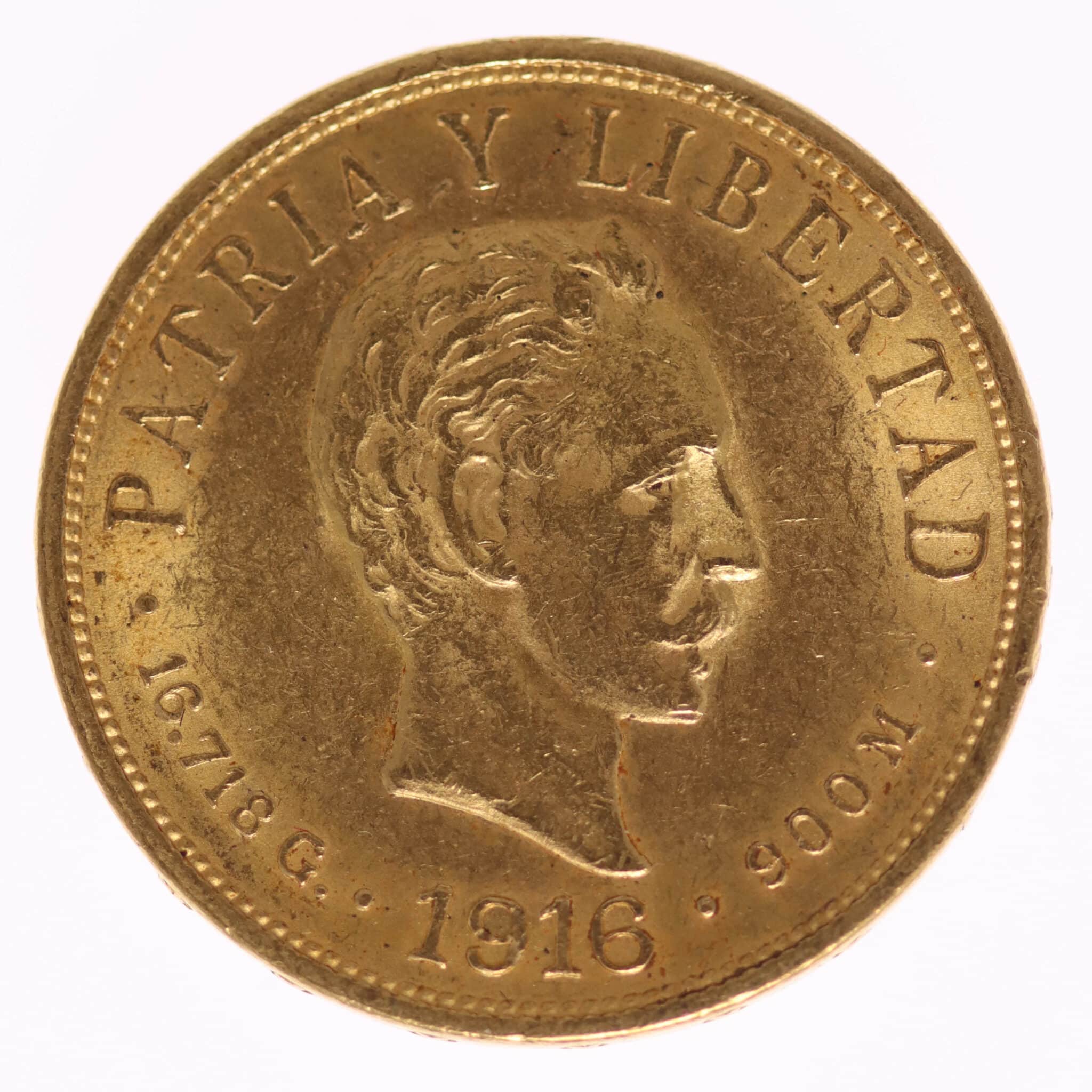 kuba - Kuba 10 Pesos 1916