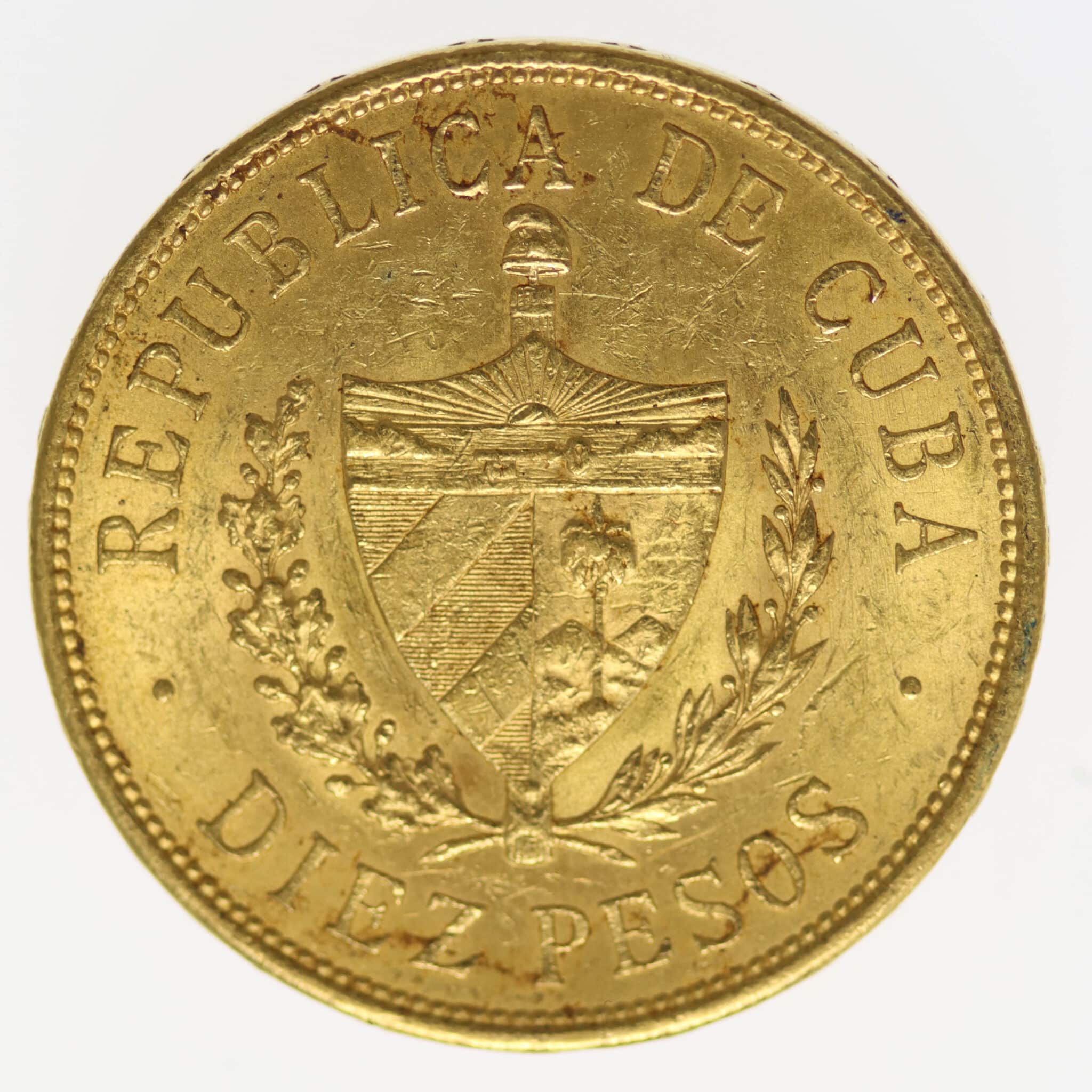 kuba - Kuba 10 Pesos 1916