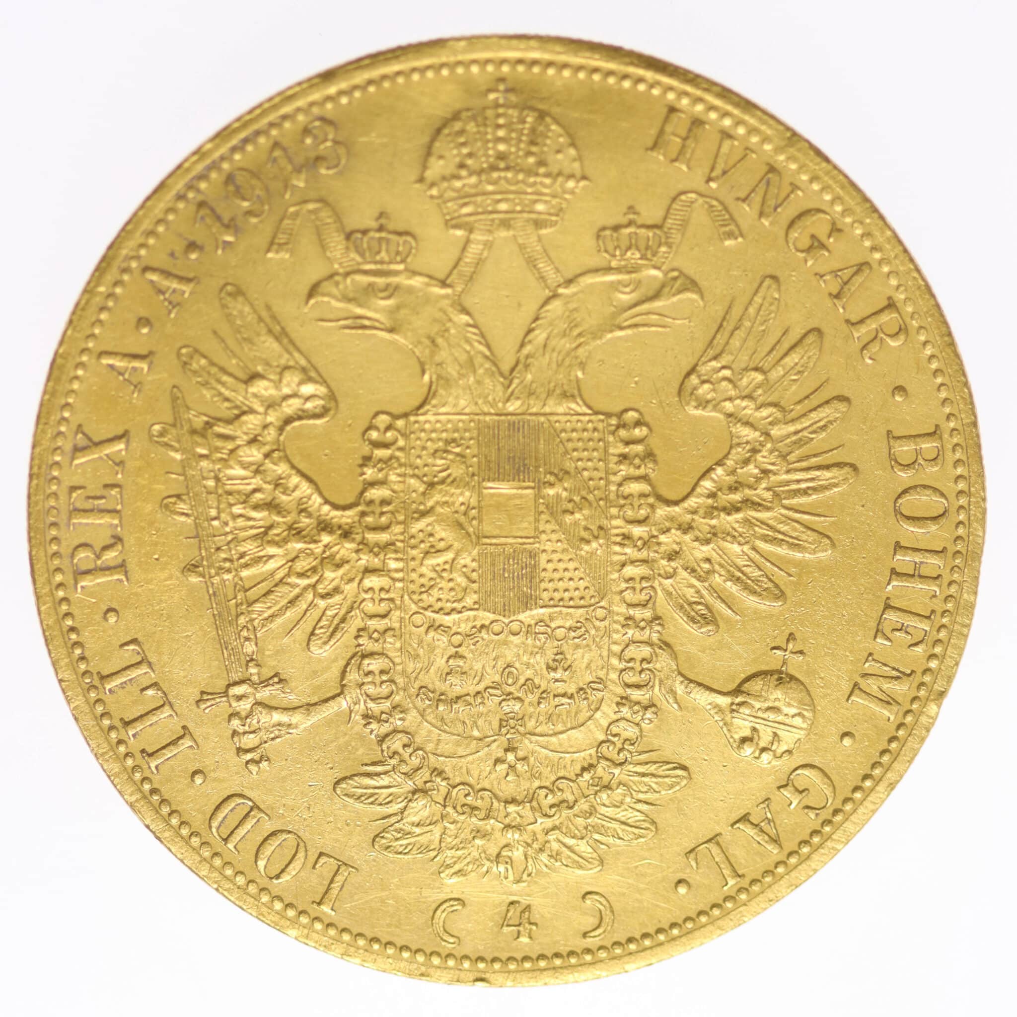 oesterreich - Österreich Kaiserreich Franz Joseph I. 4 Dukaten 1913