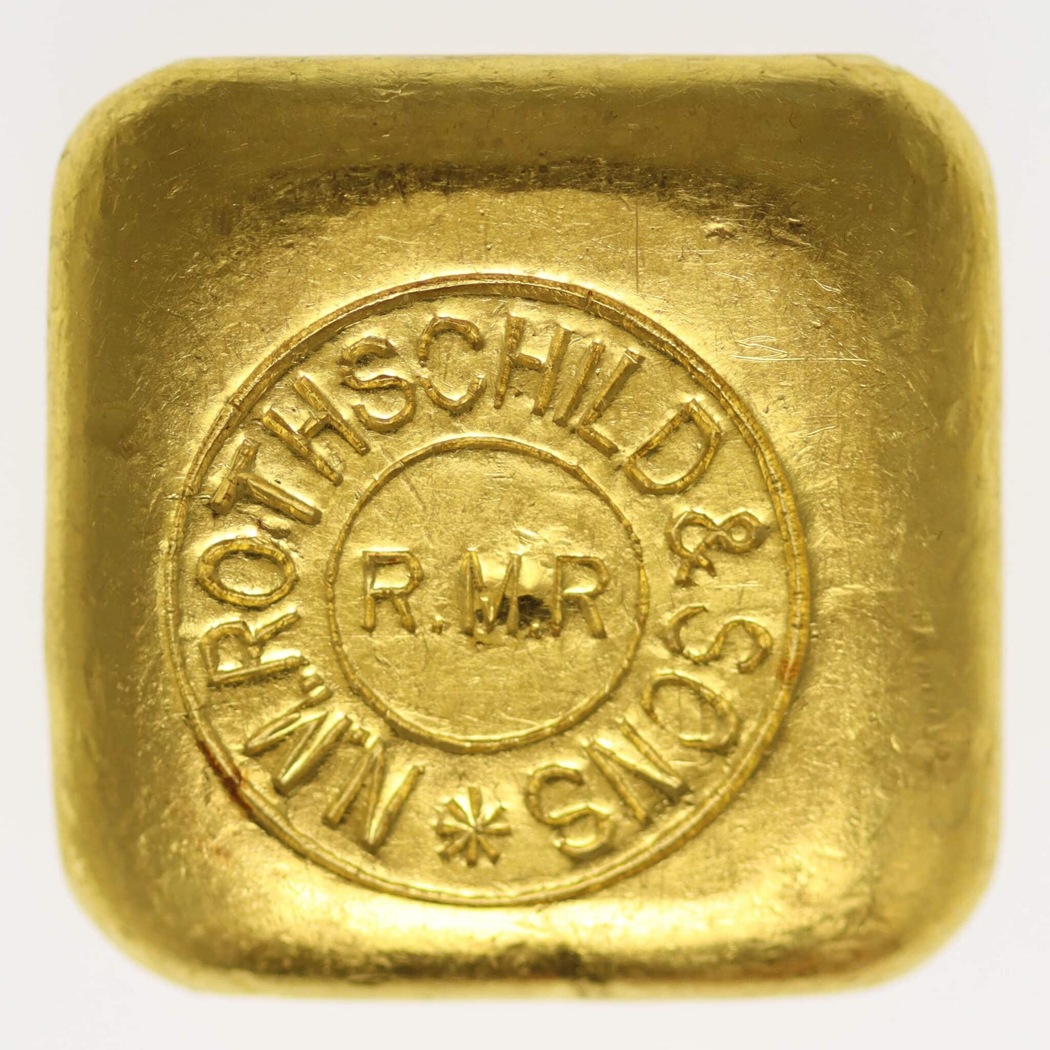 - Themenspecial: Historische Goldbarren