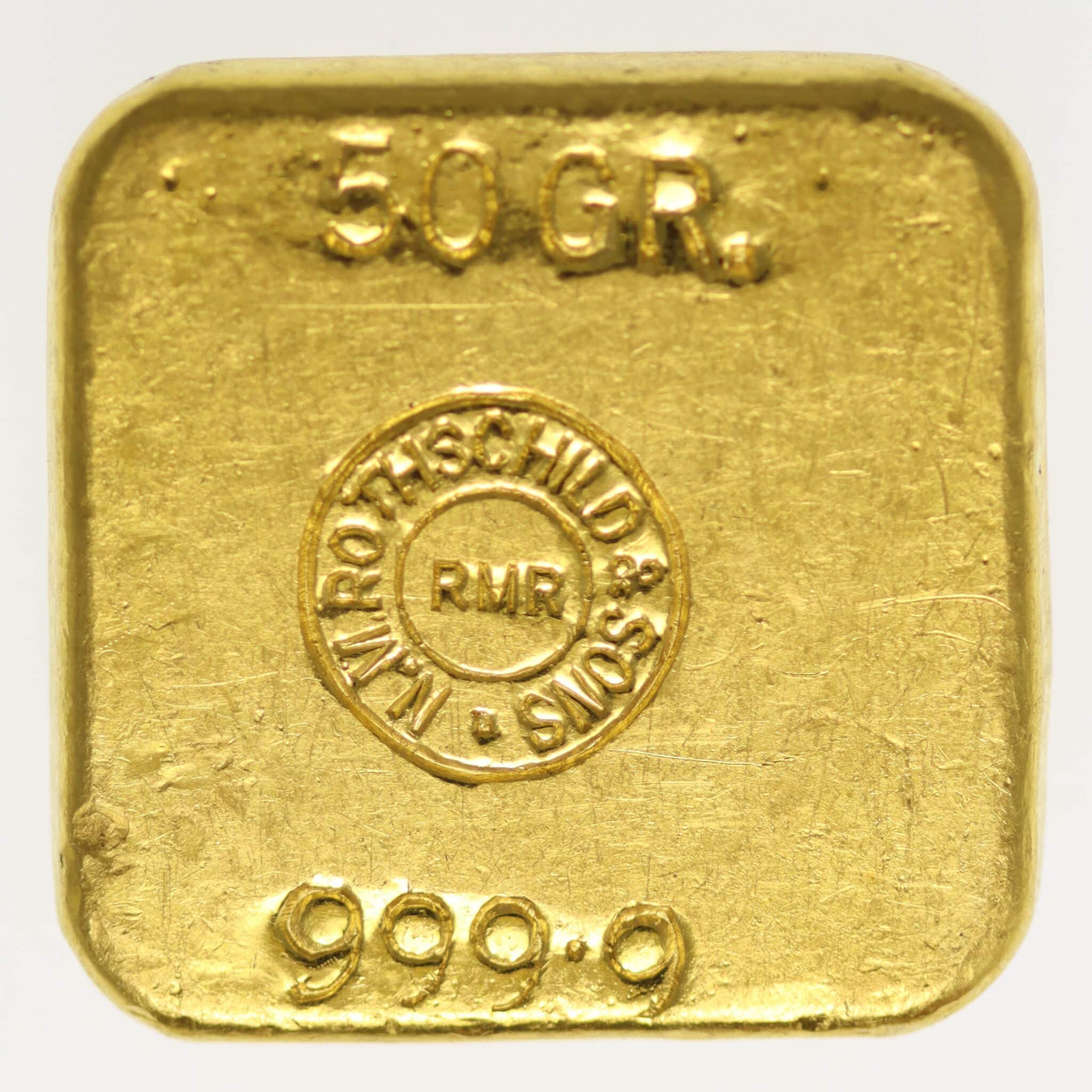 - Themenspecial: Historische Goldbarren