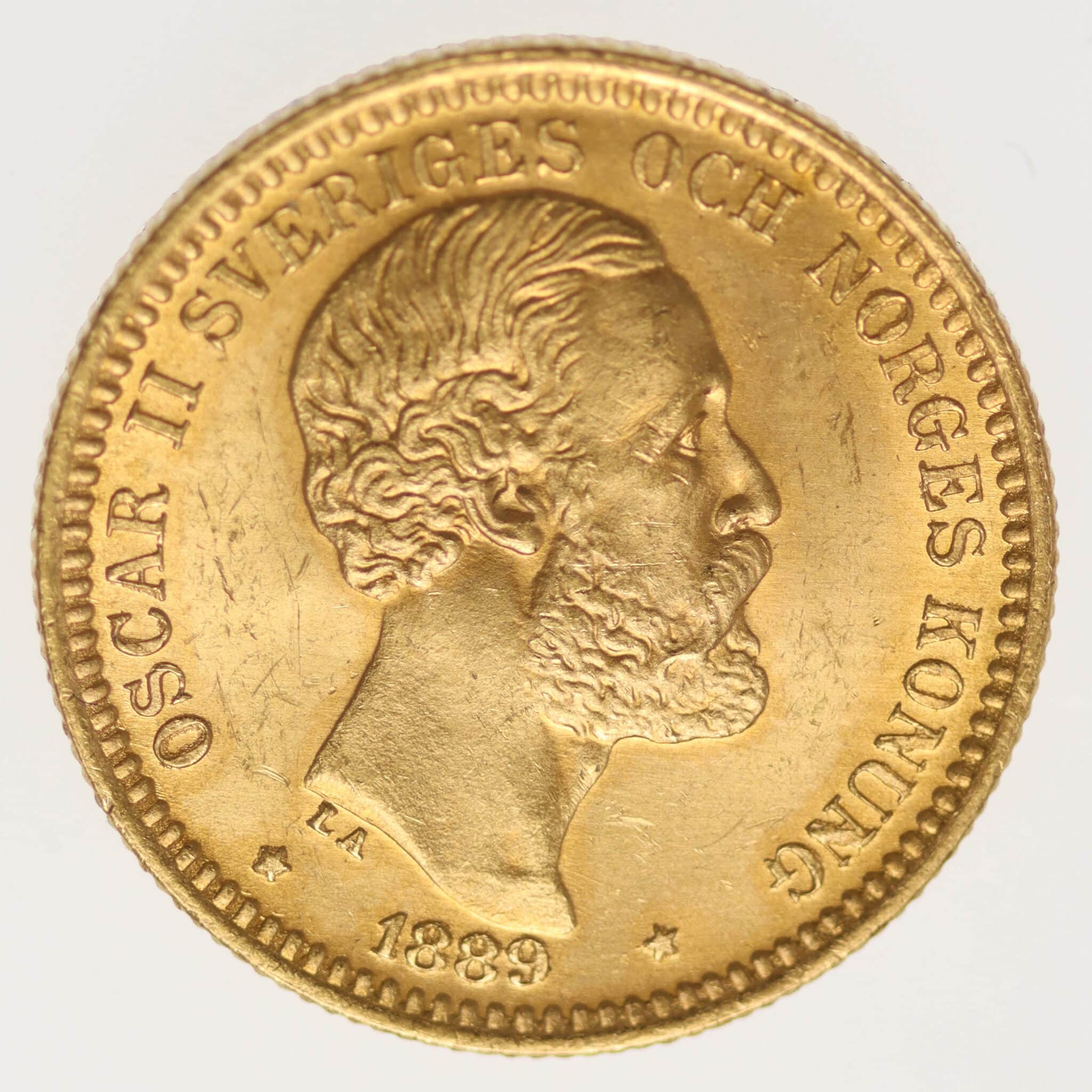 schweden - Schweden Oskar II. 20 Kronen 1889 E.B.