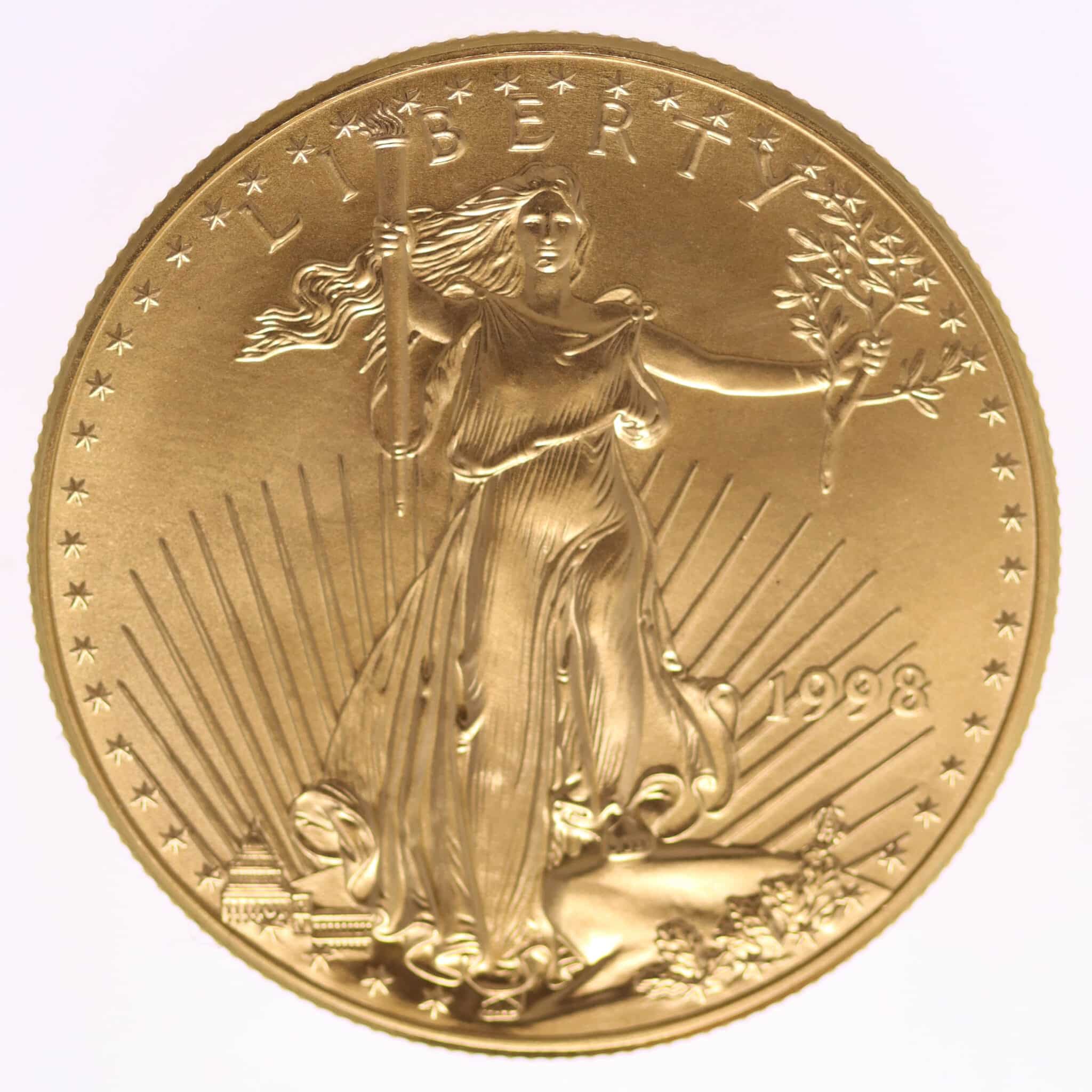 usa - USA 50 Dollars 1998 American Eagle