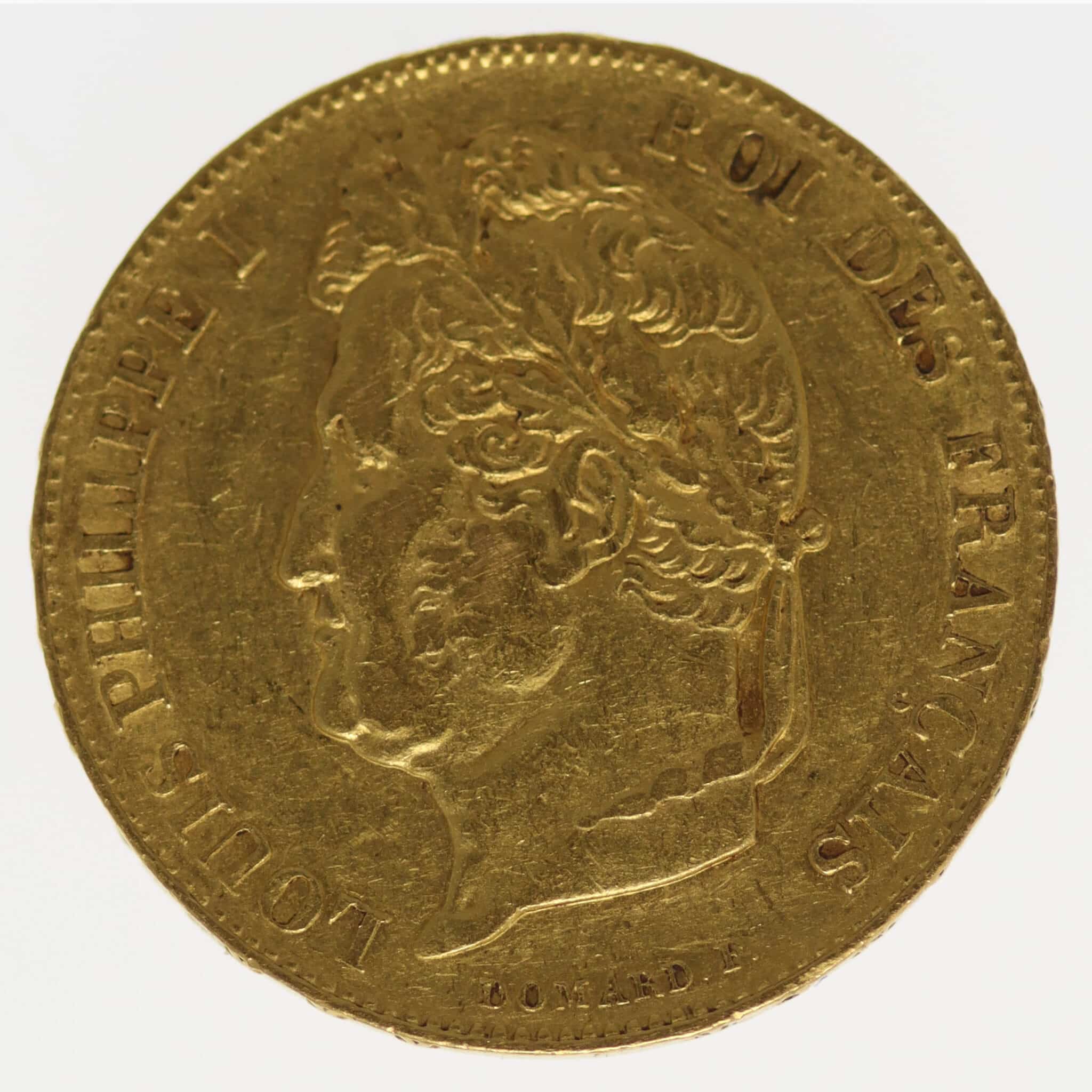 frankreich - Frankreich Louis Philippe I. 20 Francs 1842 A
