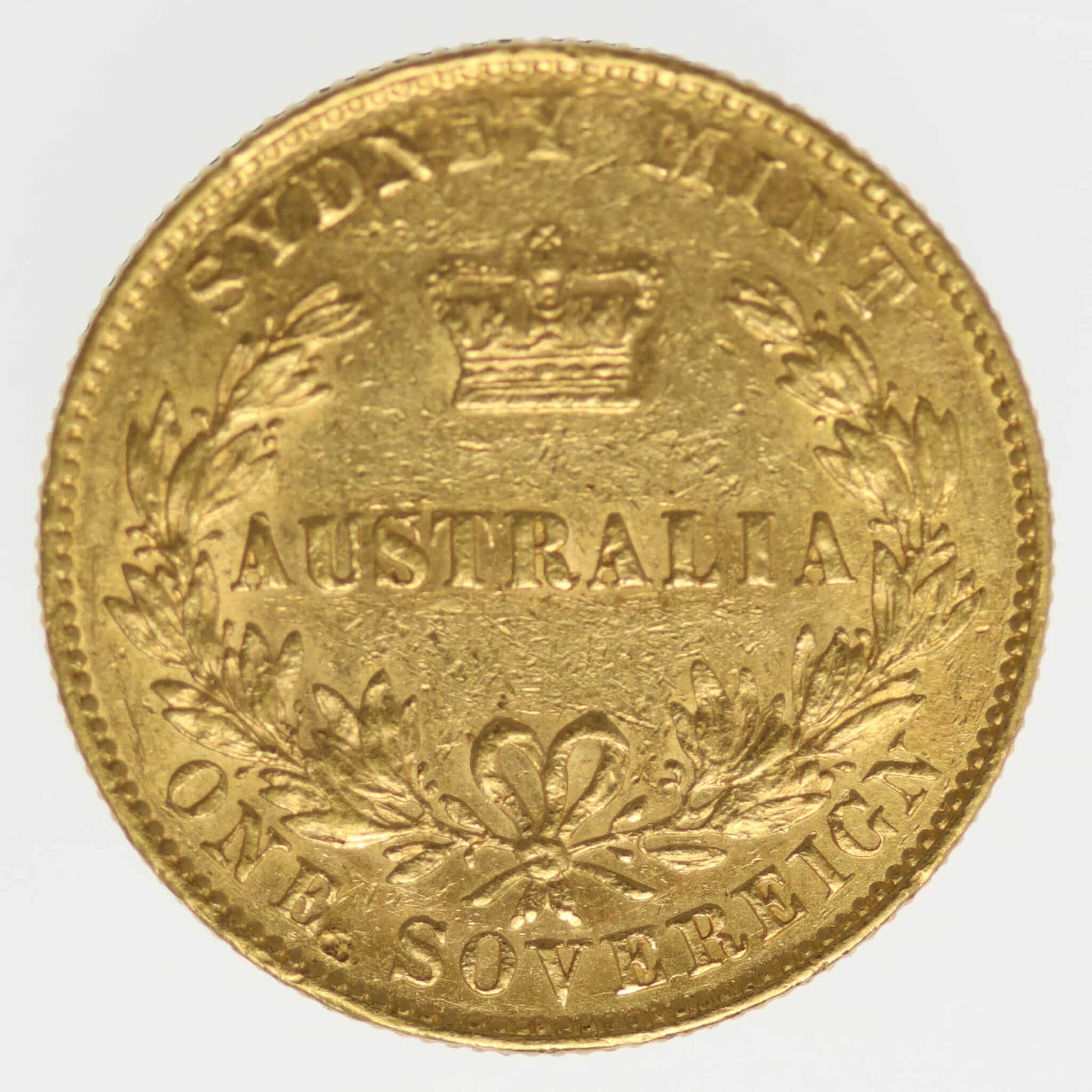 australien - Australien Victoria Sovereign 1870