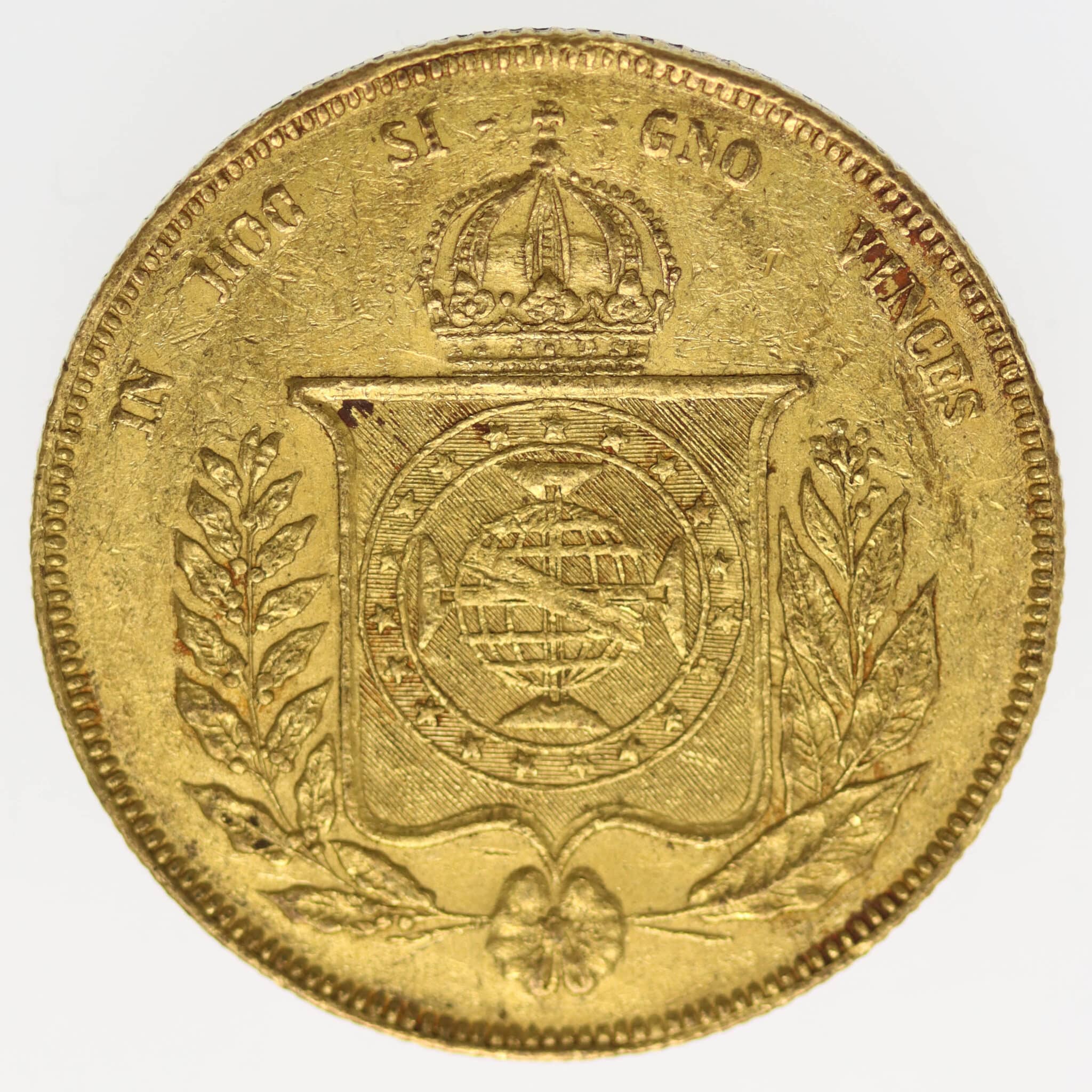 brasilien - Brasilien Pedro II. 20.000 Reis