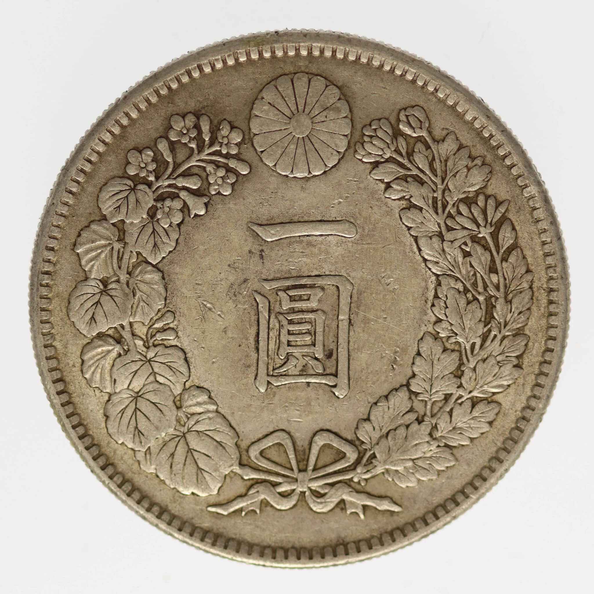 japan-silbermuenzen-uebrige-welt - Japan Yen 1914
