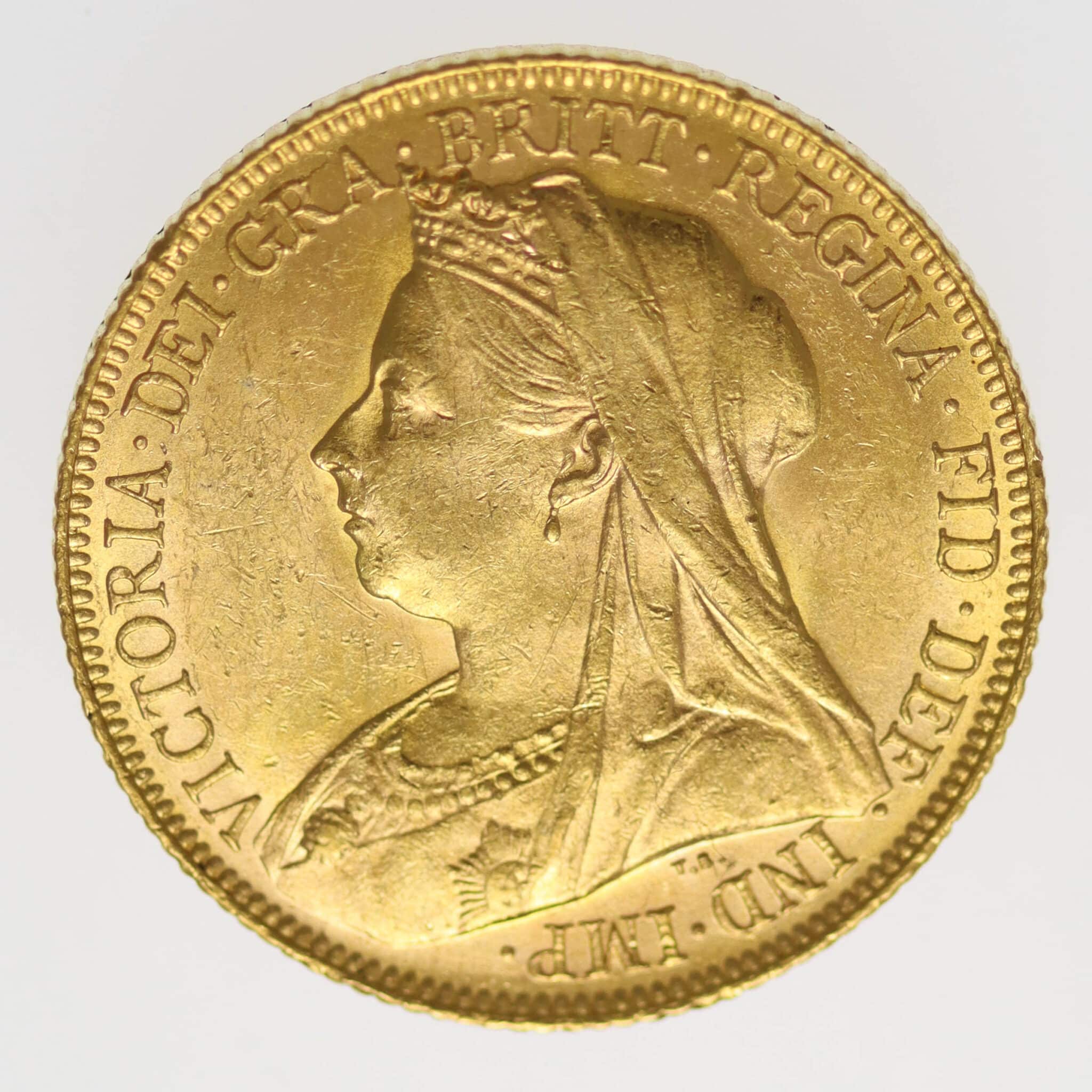 grossbritannien - Großbritannien Victoria Sovereign 1901