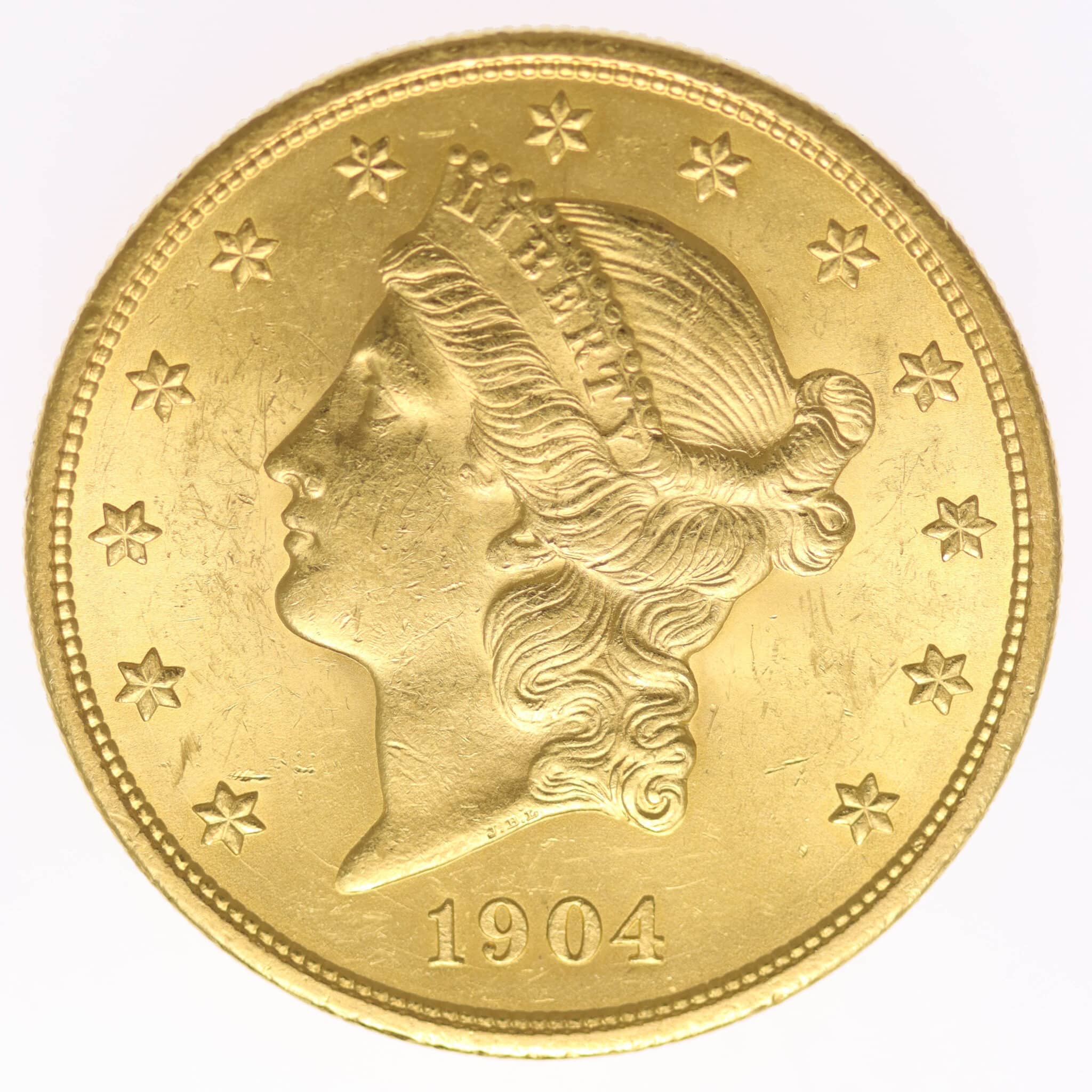 usa - USA 20 Dollars 1904 Liberty / Kopf