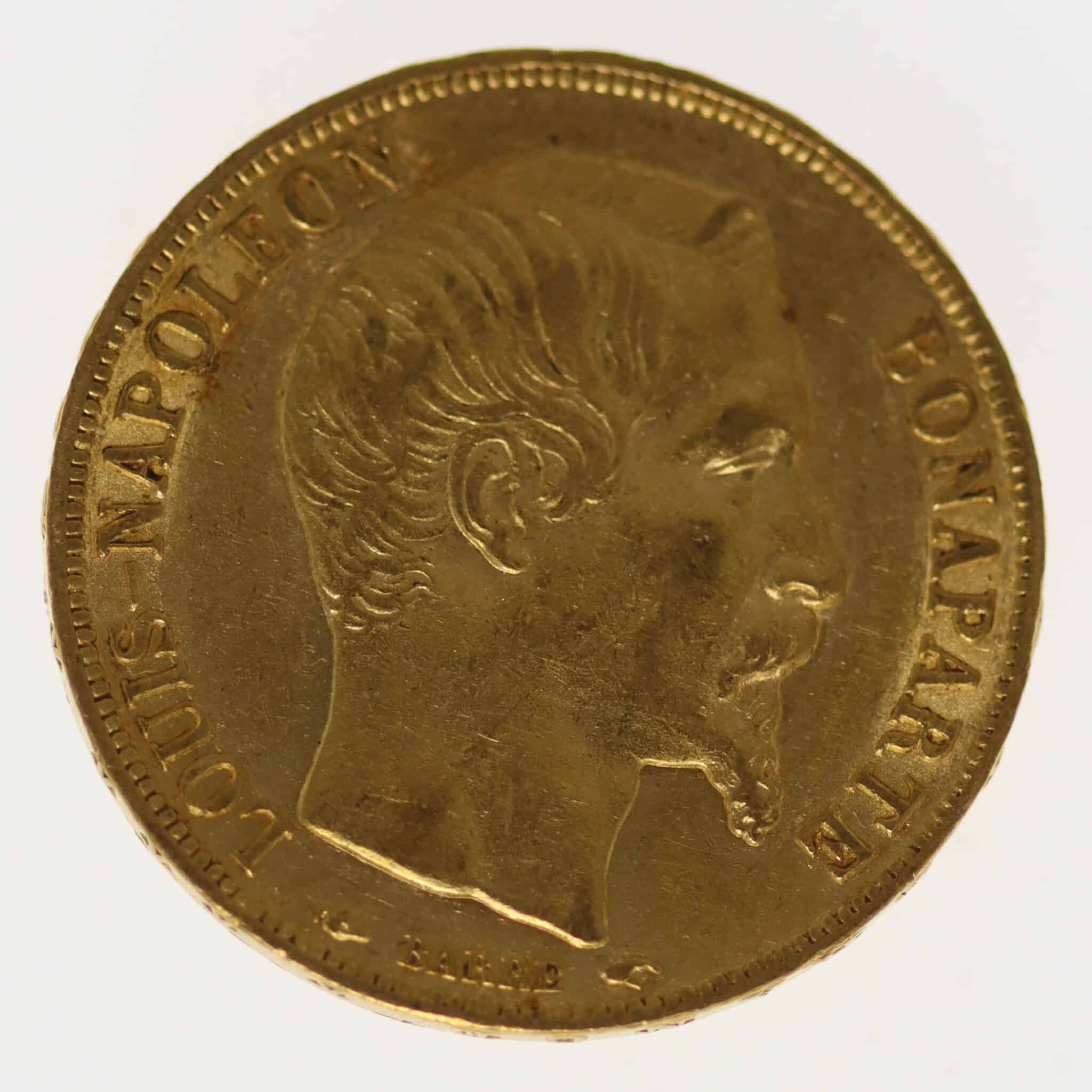 frankreich - Frankreich Louis-Napoleon Bonaparte 20 Francs 1852 A