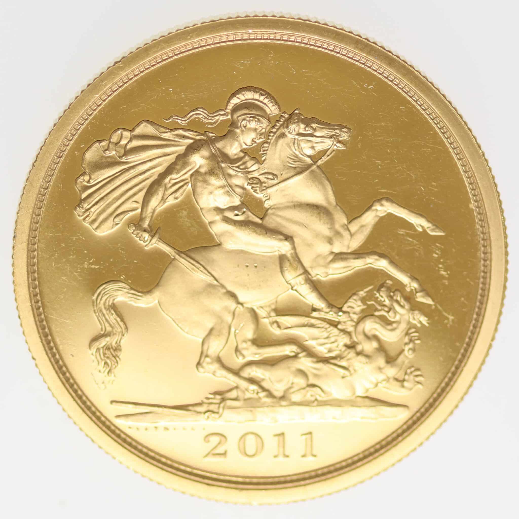 grossbritannien - Großbritannien Elisabeth II. 5 Pounds 2011