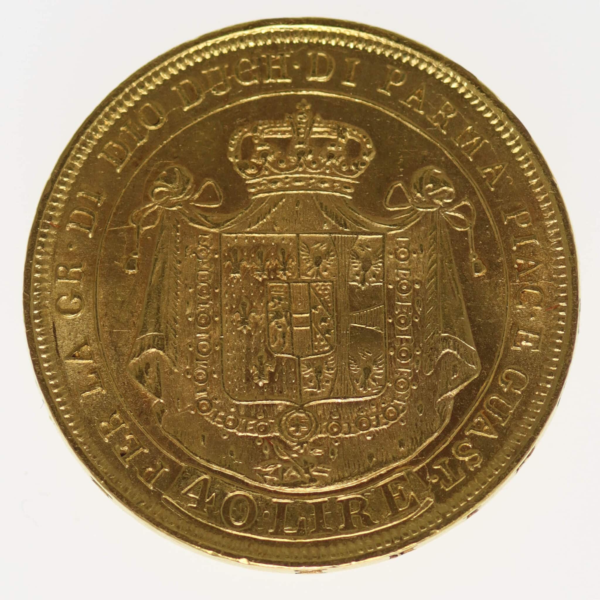 italien - Italien Parma Maria Luigia 40 Lire 1815