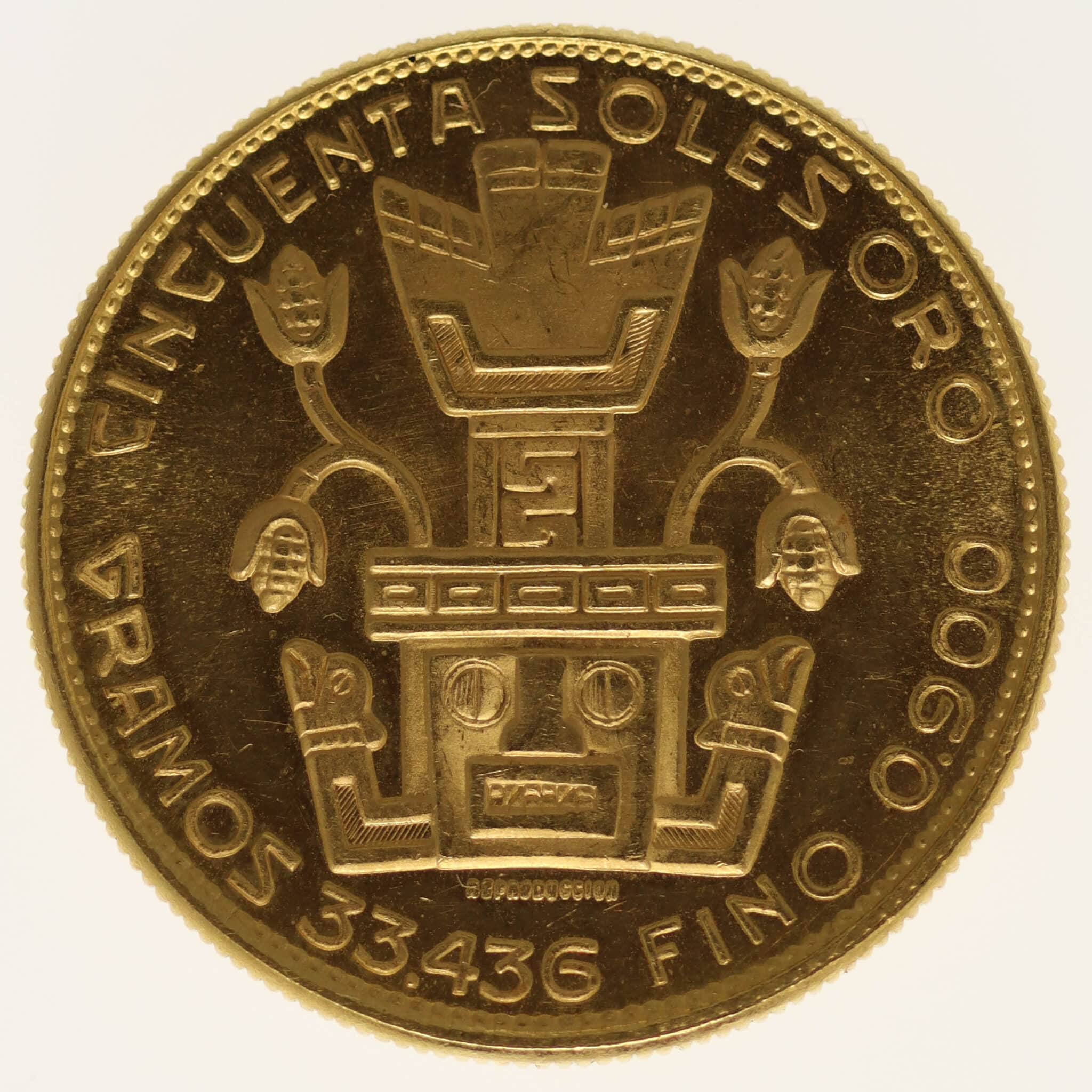 peru - Peru 50 Soles 1967