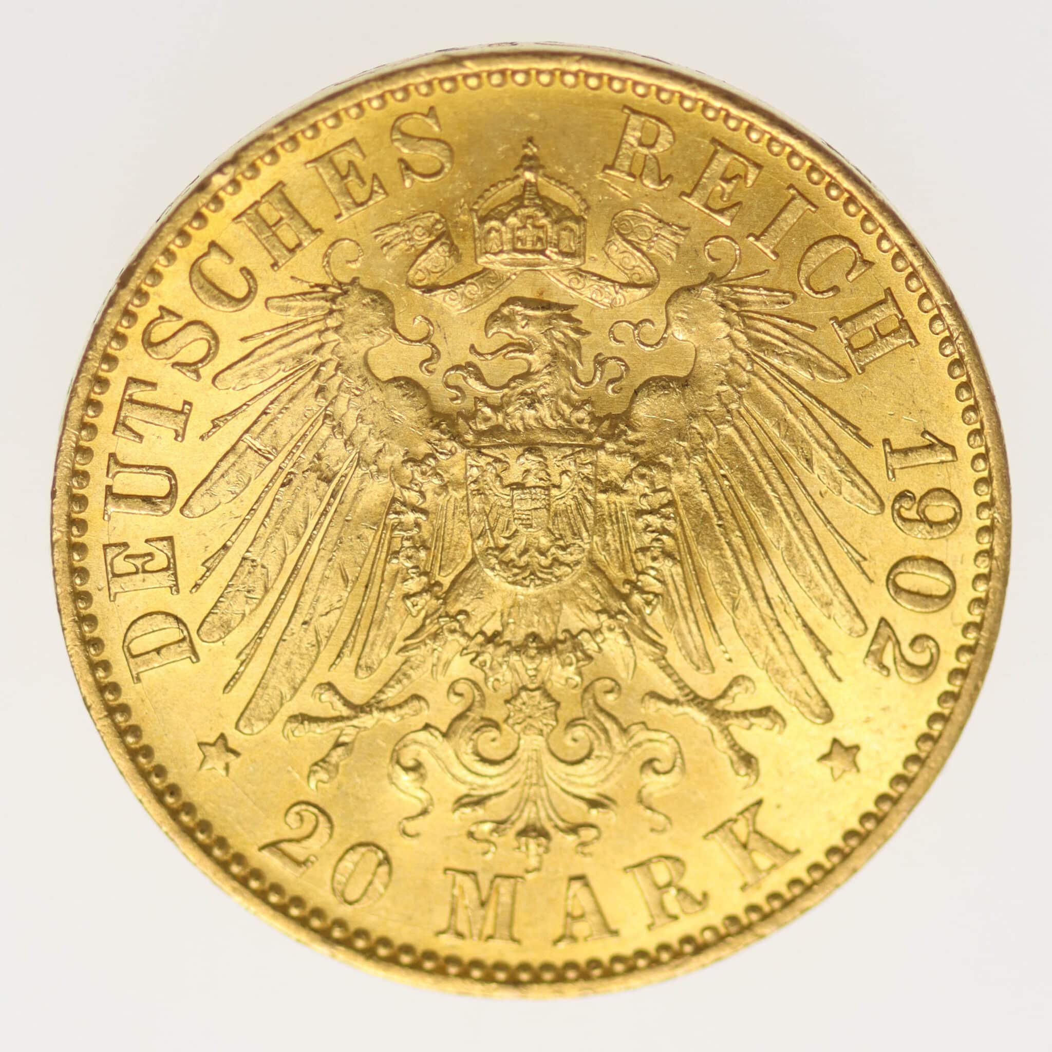 deutsches-kaiserreich-ab-1871 - Preussen Wilhelm II. 20 Mark 1902 A