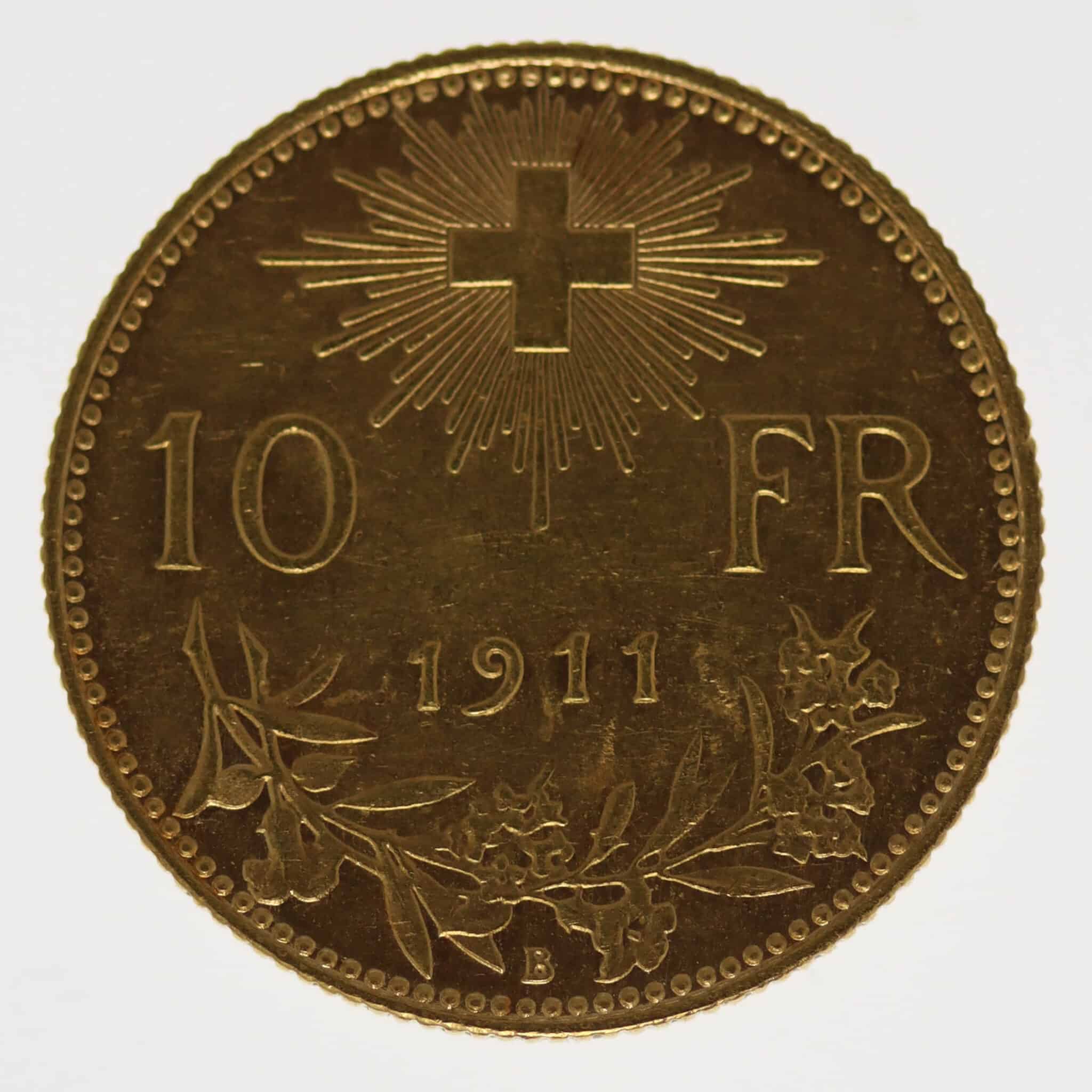 schweiz - Schweiz 10 Franken 1911 Vreneli