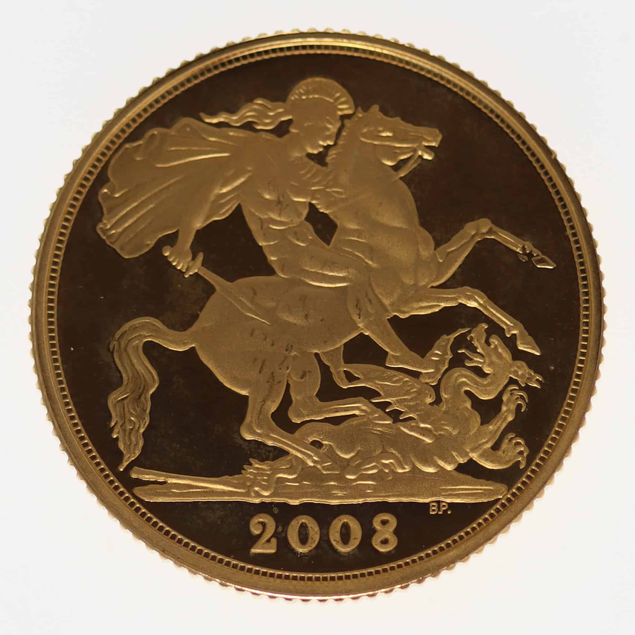 grossbritannien - Großbritannien Elisabeth II. Sovereign 2008