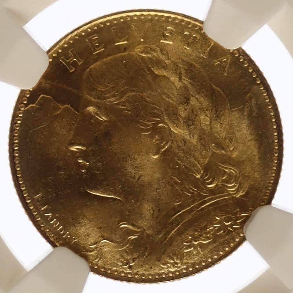 schweiz - Schweiz 10 Franken 1922 Vreneli