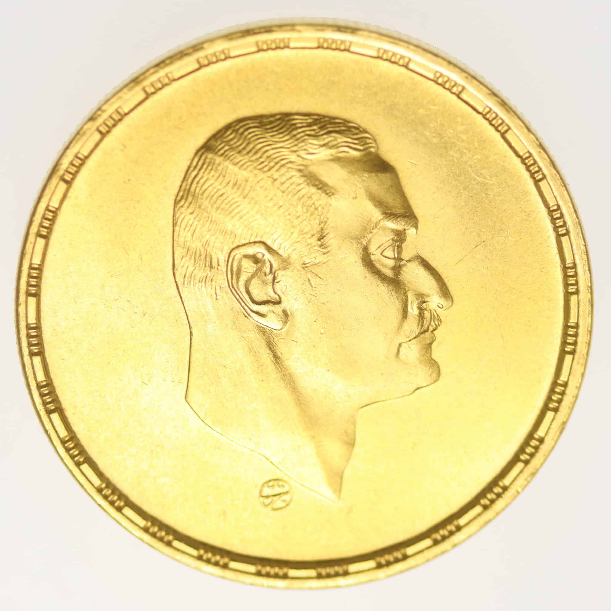 aegypten - Ägypten 5 Pounds 1970