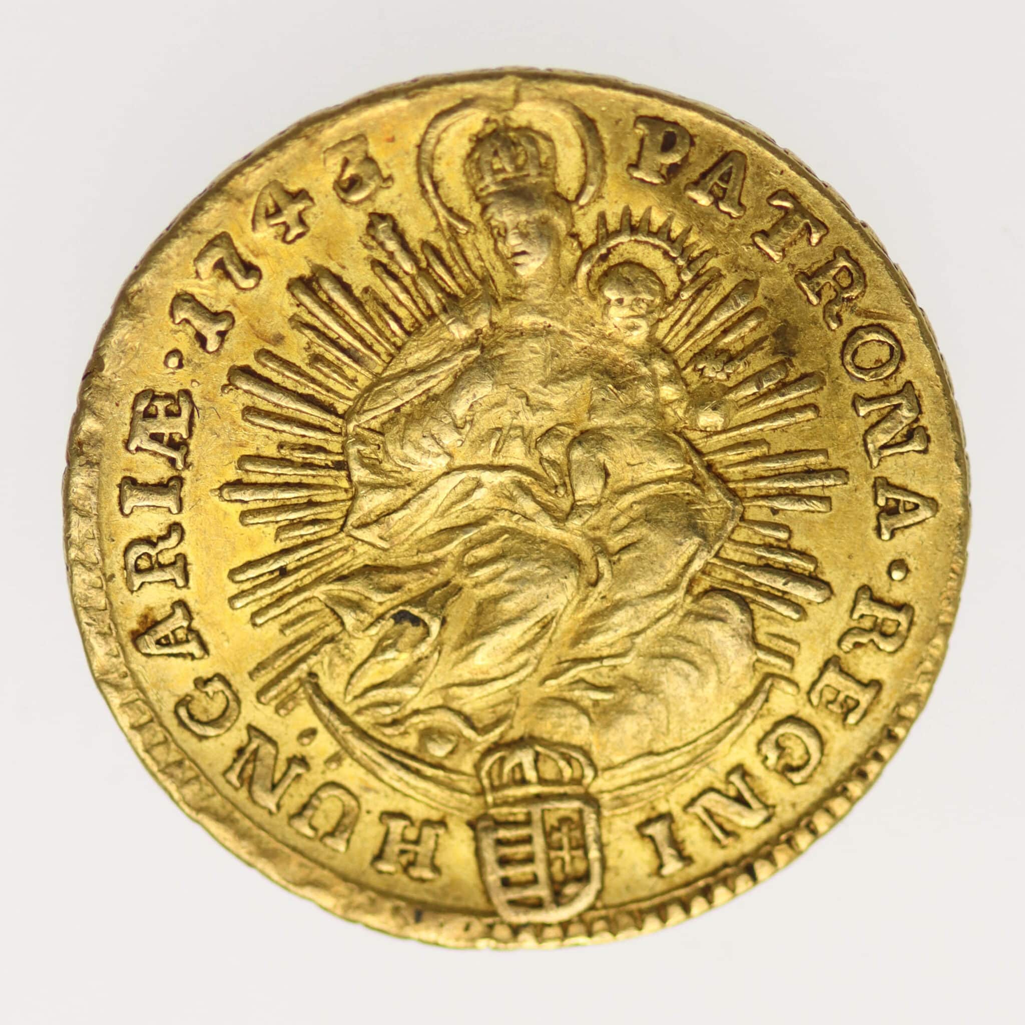 ungarn - Ungarn Maria Theresia Dukat 1743